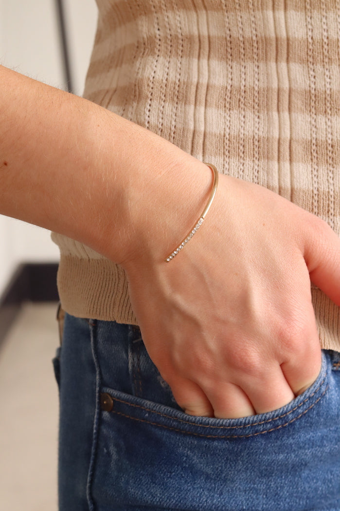 Kove Crystal Detail Cuff