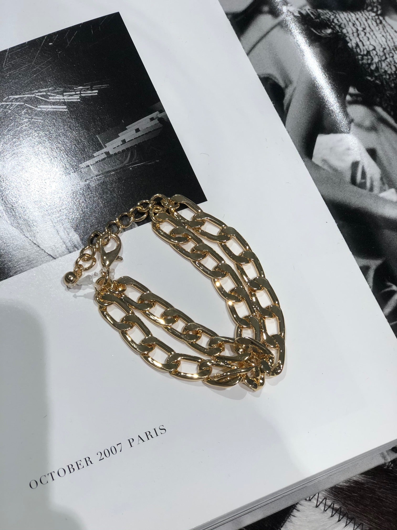 Audrey Double Chain Bracelet