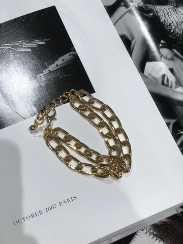 Audrey Double Chain Bracelet