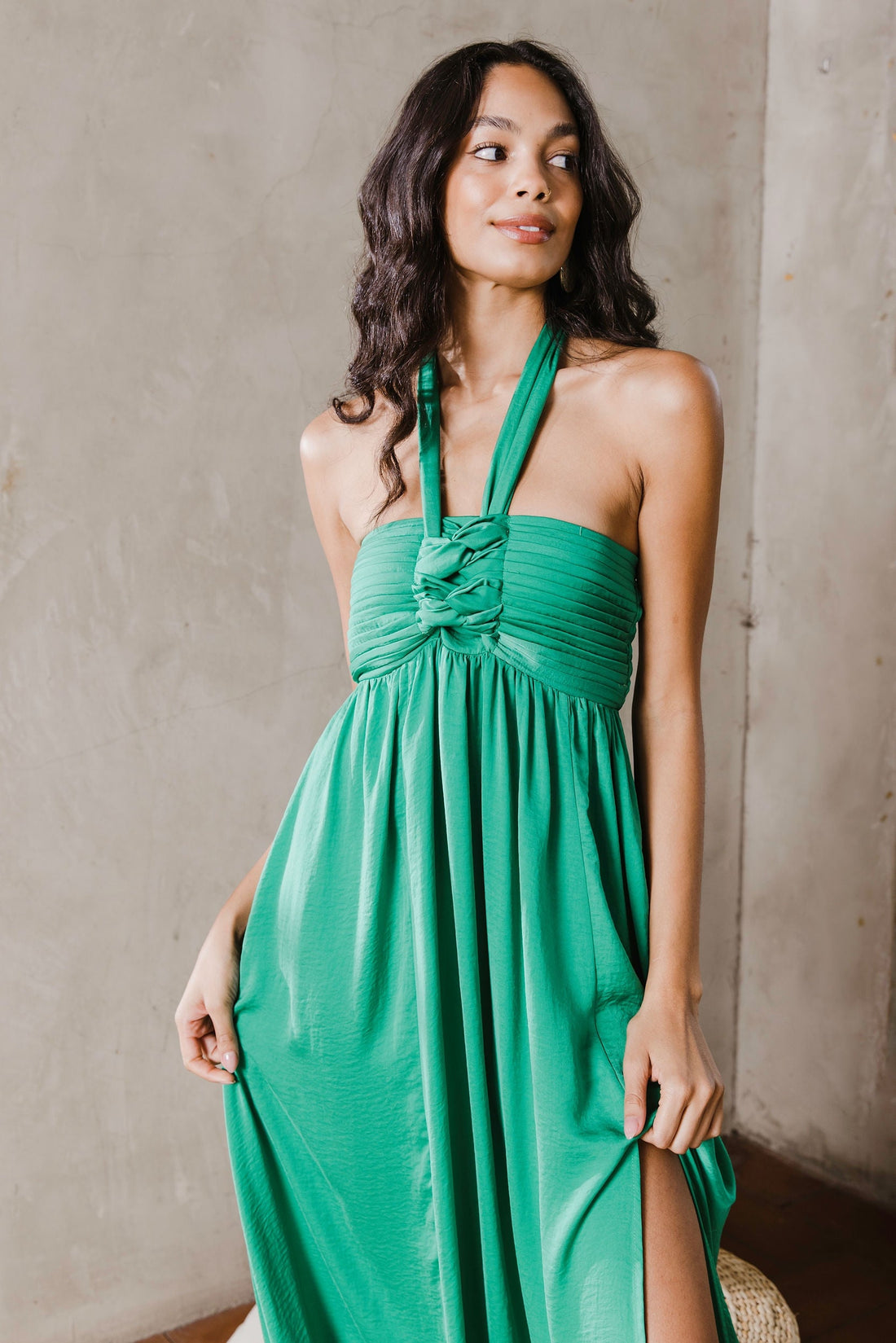 Cecilia Halter Maxi Dress