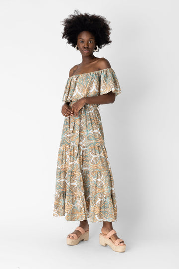 SALE - Archie Off The Shoulder Maxi Dress