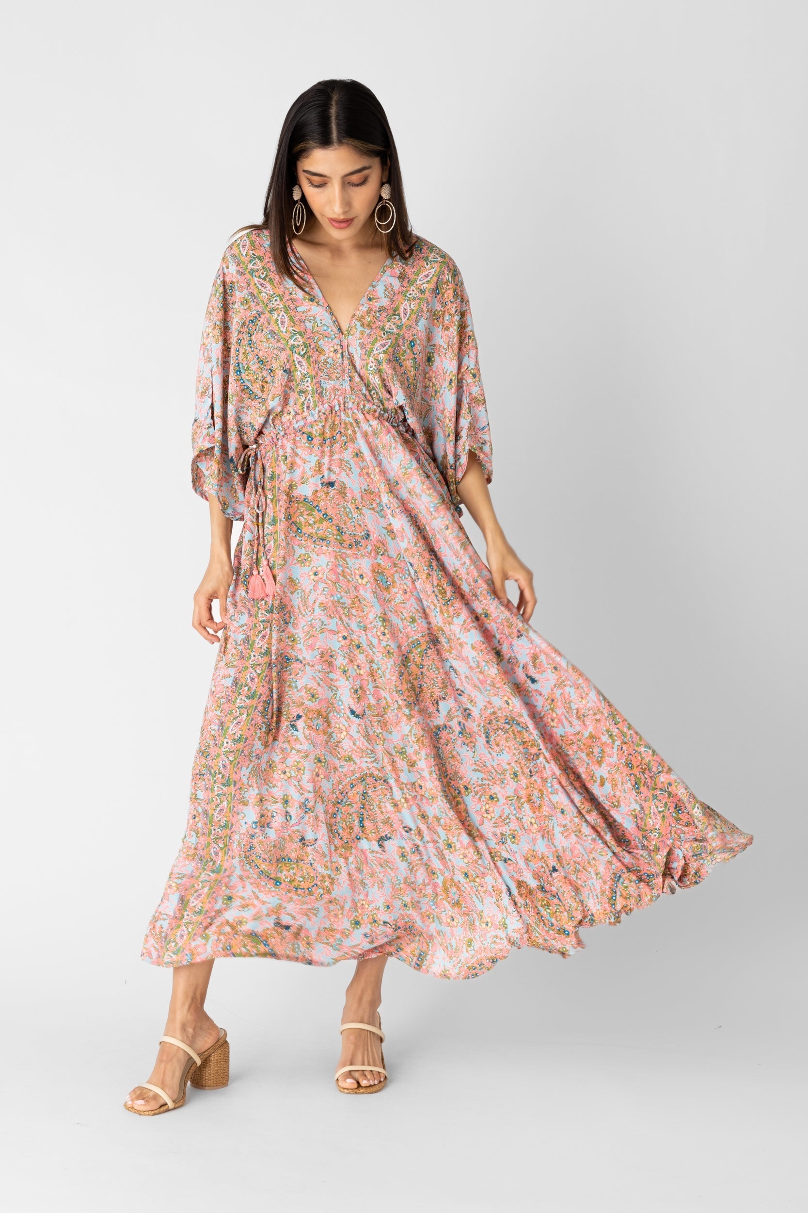 SALE - Nina Kimono Maxi Dress