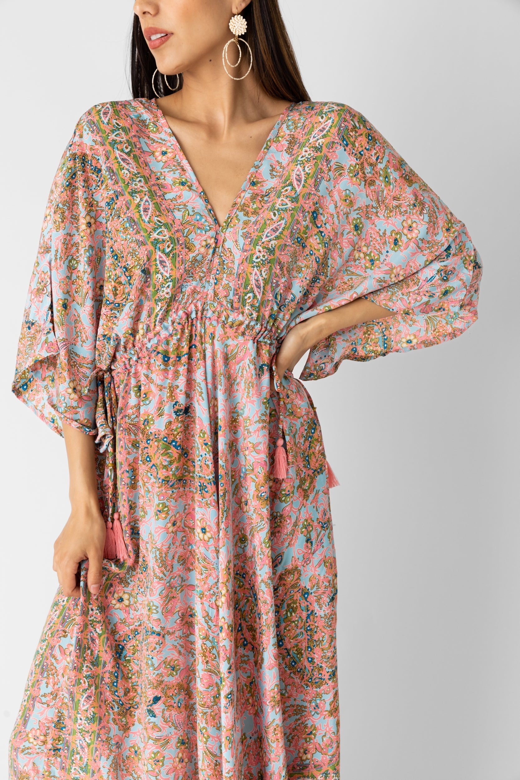 SALE - Nina Kimono Maxi Dress