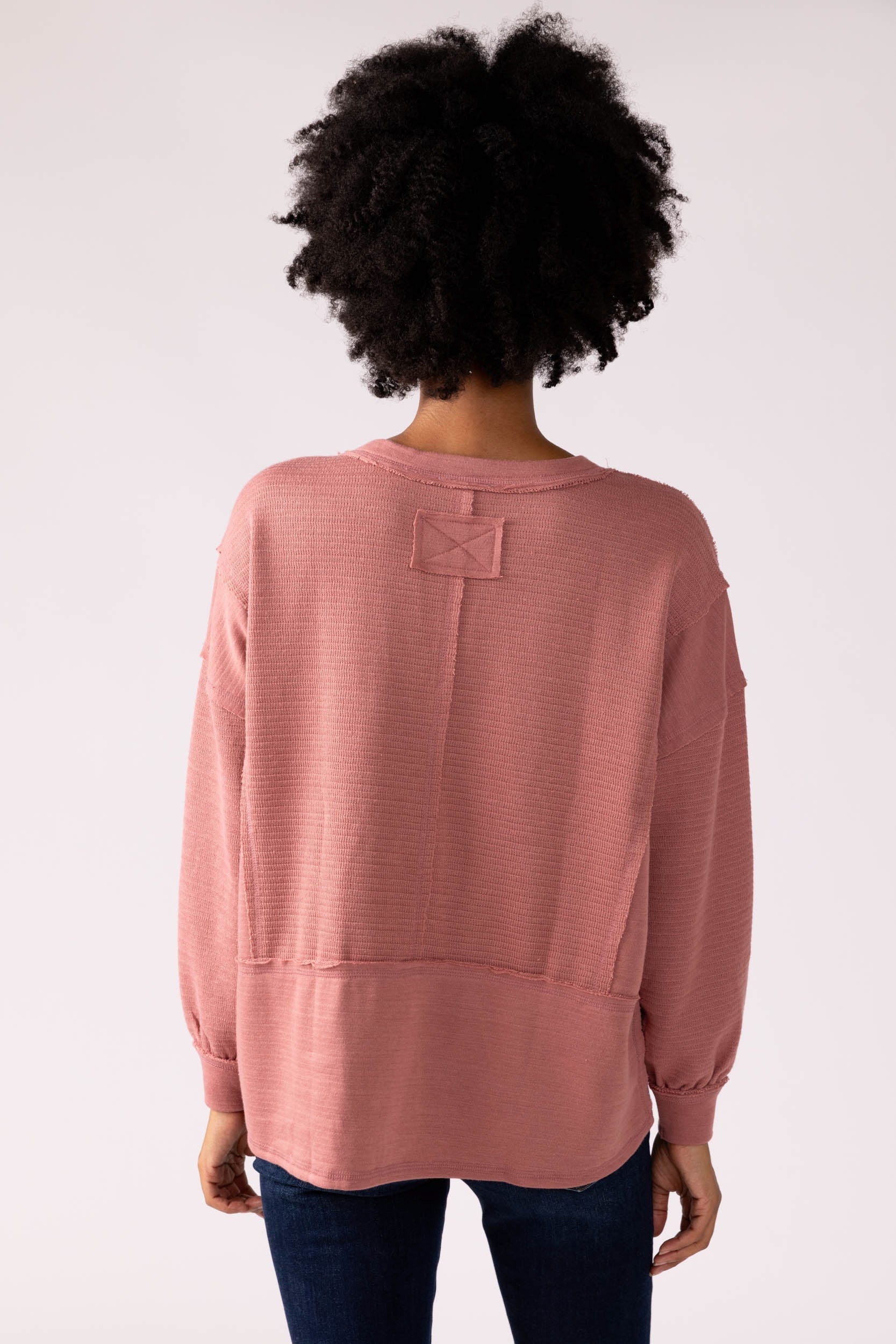 SALE - Demi Waffle Knit Top