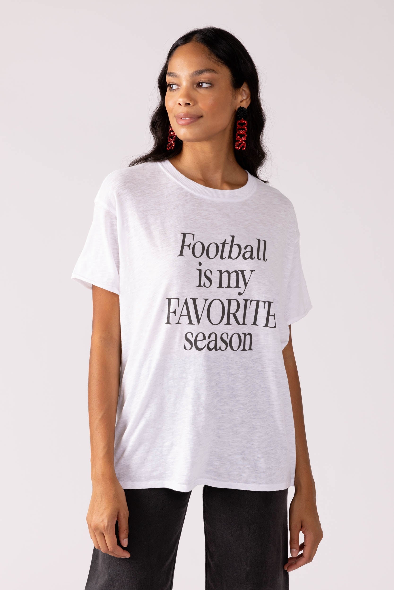 Z Supply Boyfriend Football Tee