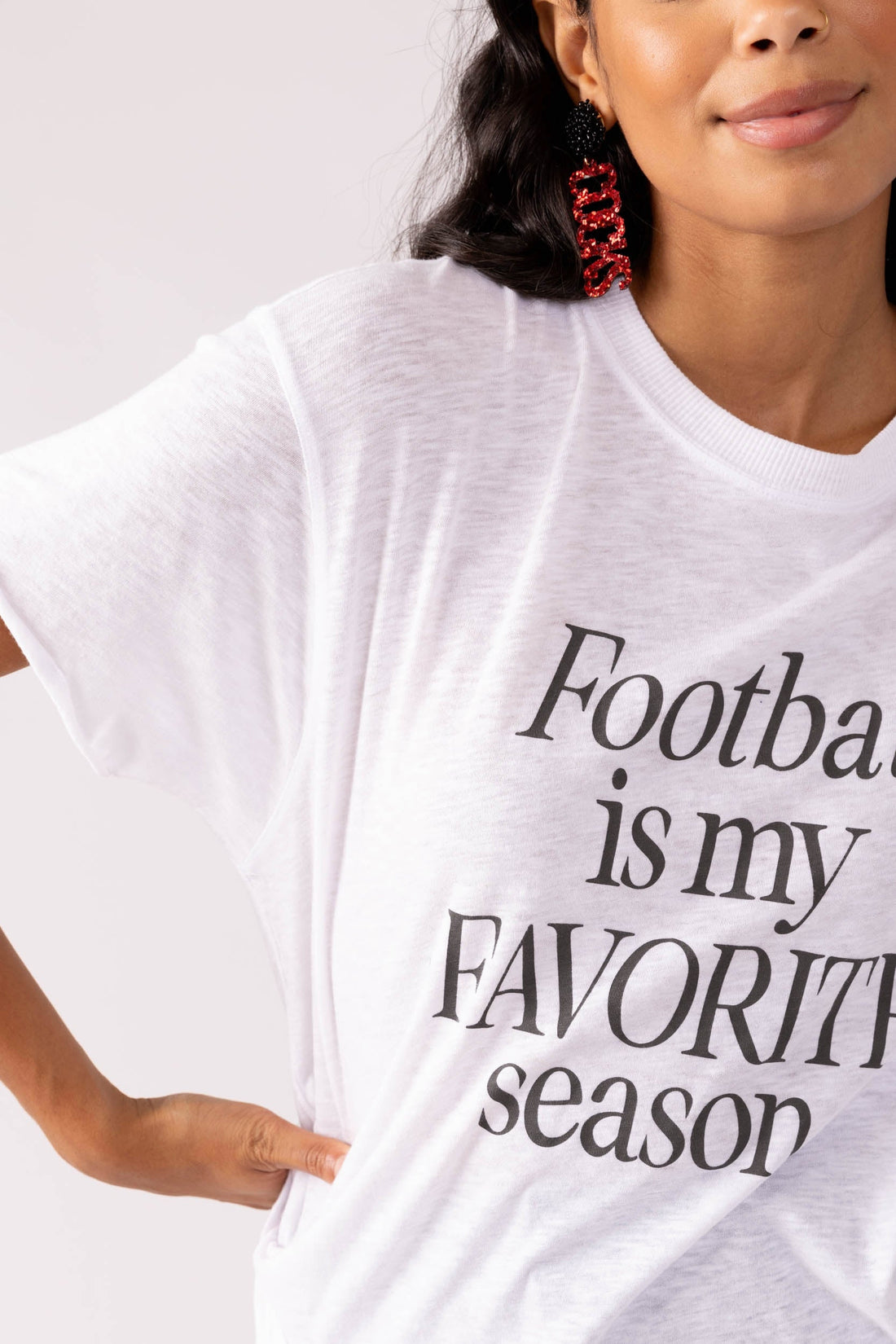 Z Supply Boyfriend Football Tee