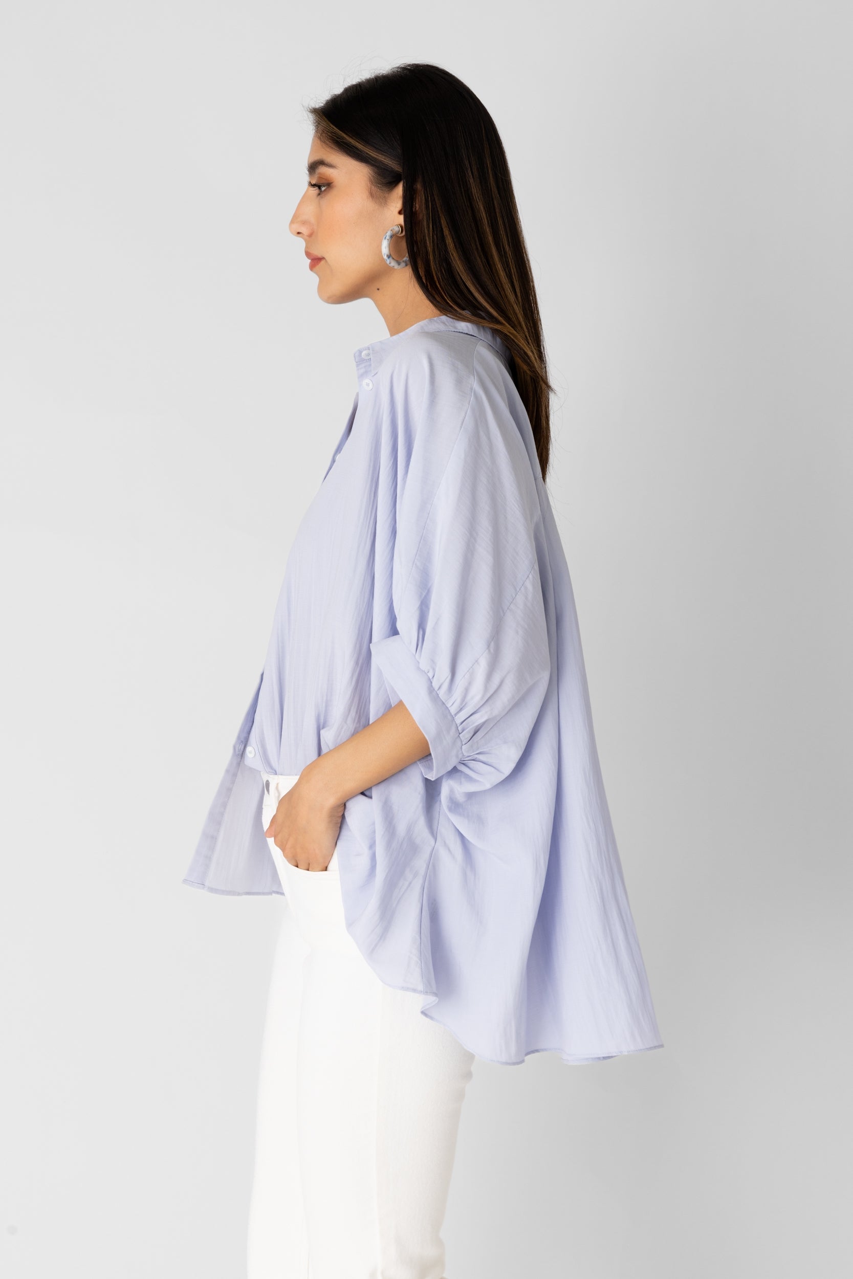 Kalinda Relaxed Dolman Sleeve Top