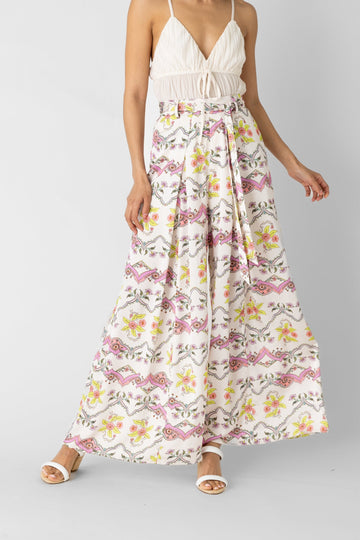 SALE - Katrina Printed Tie Pants