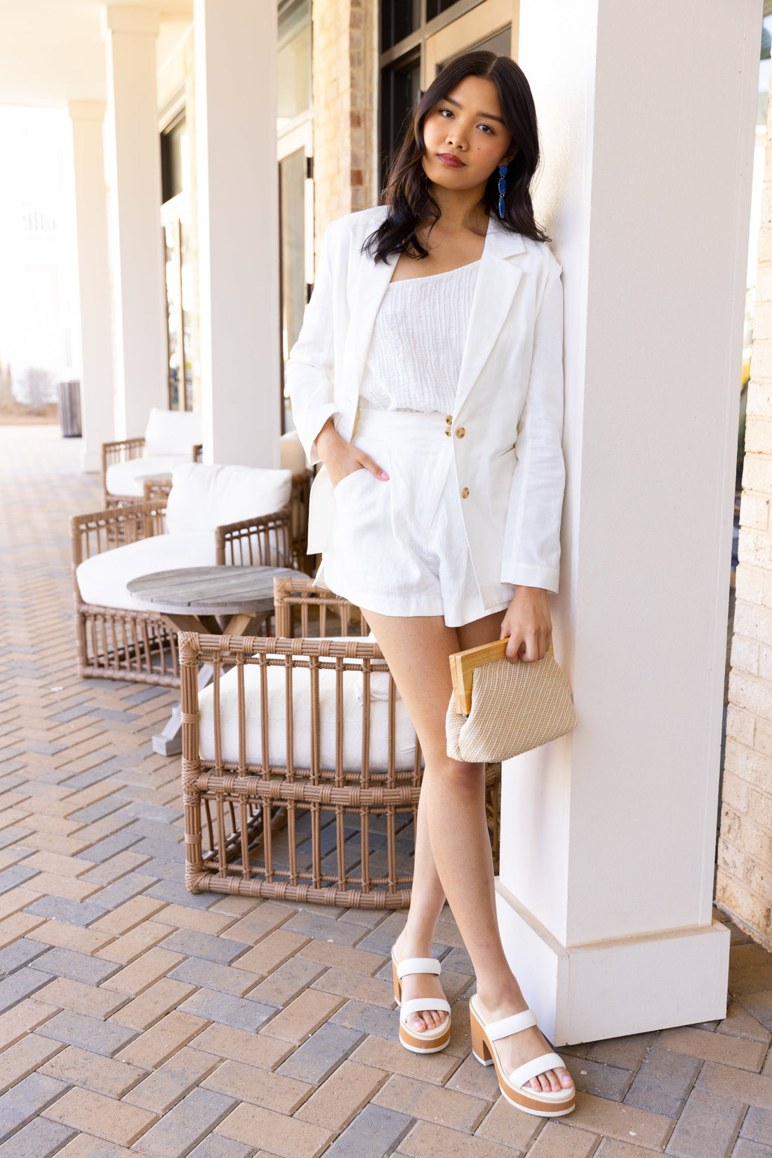 SALE - May Linen Shorts