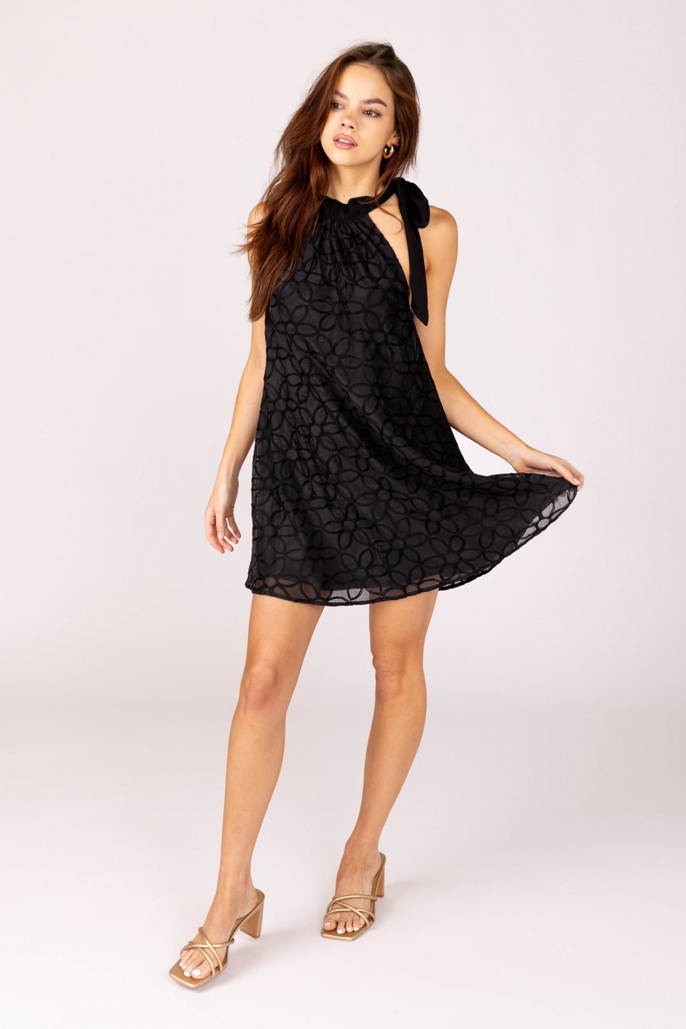 SALE - Annia Floral Mini Dress