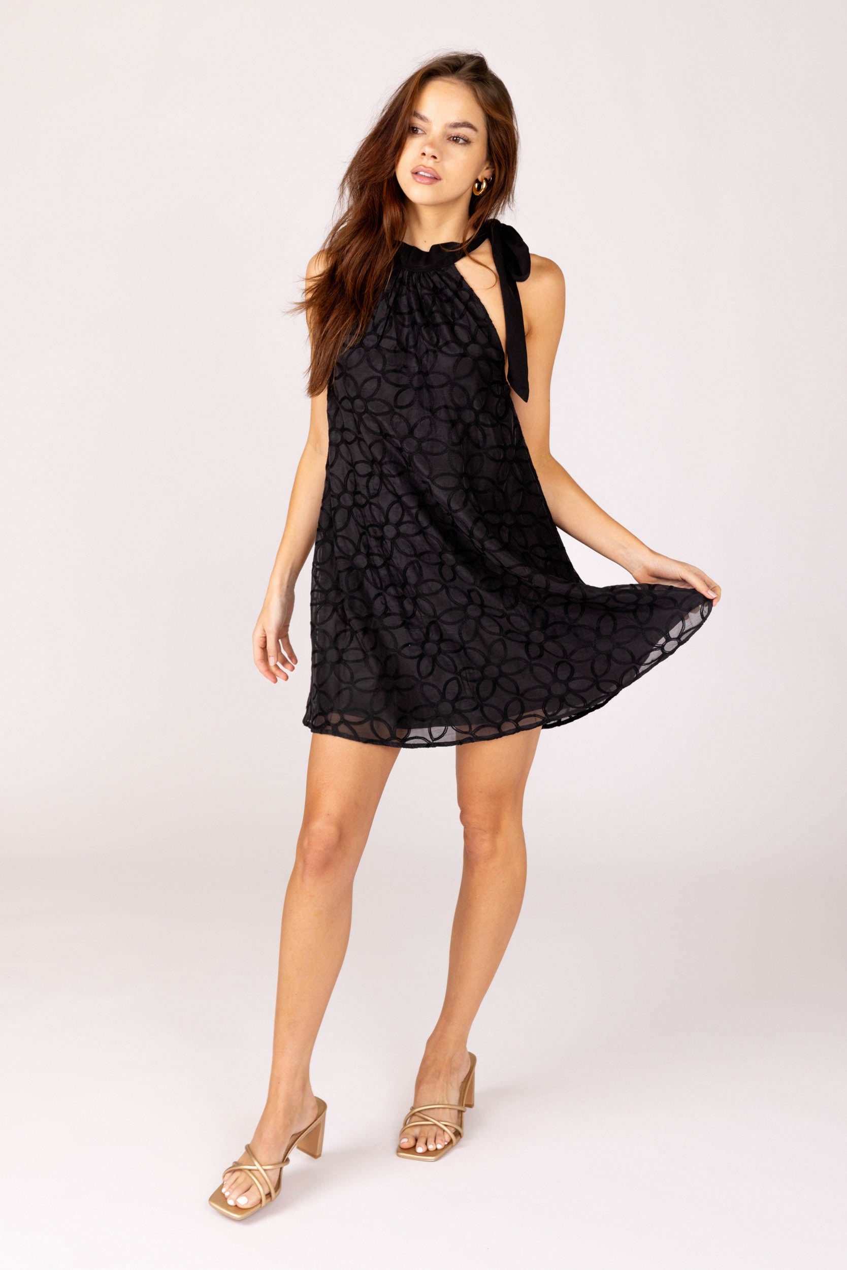 SALE - Annia Floral Mini Dress