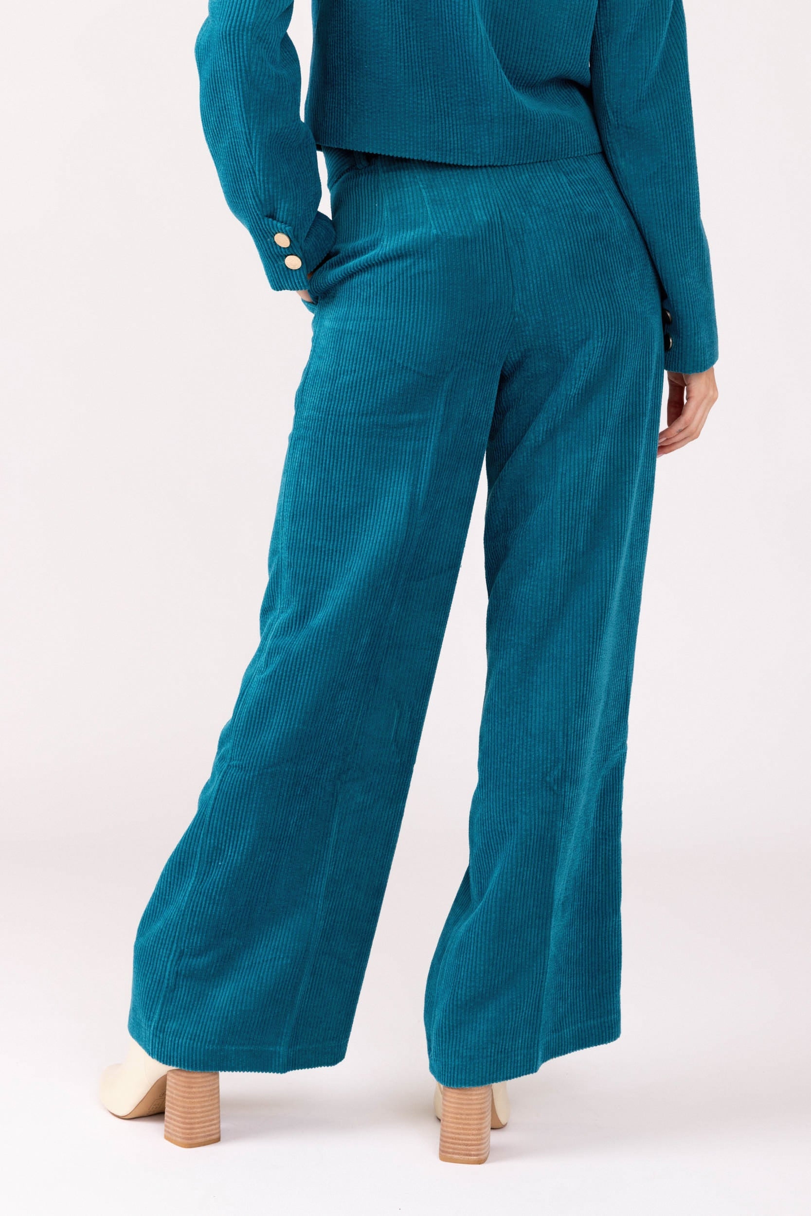 Jessica Wide Leg Cord Pants