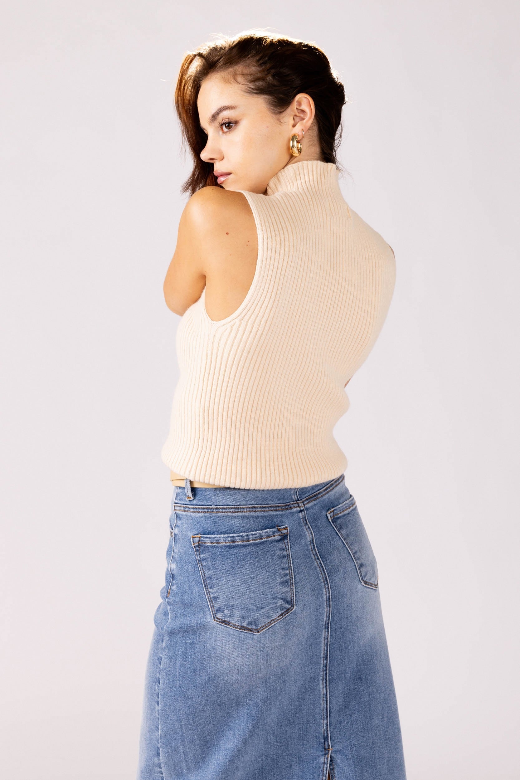 SALE - Kloe Sleeveless Sweater