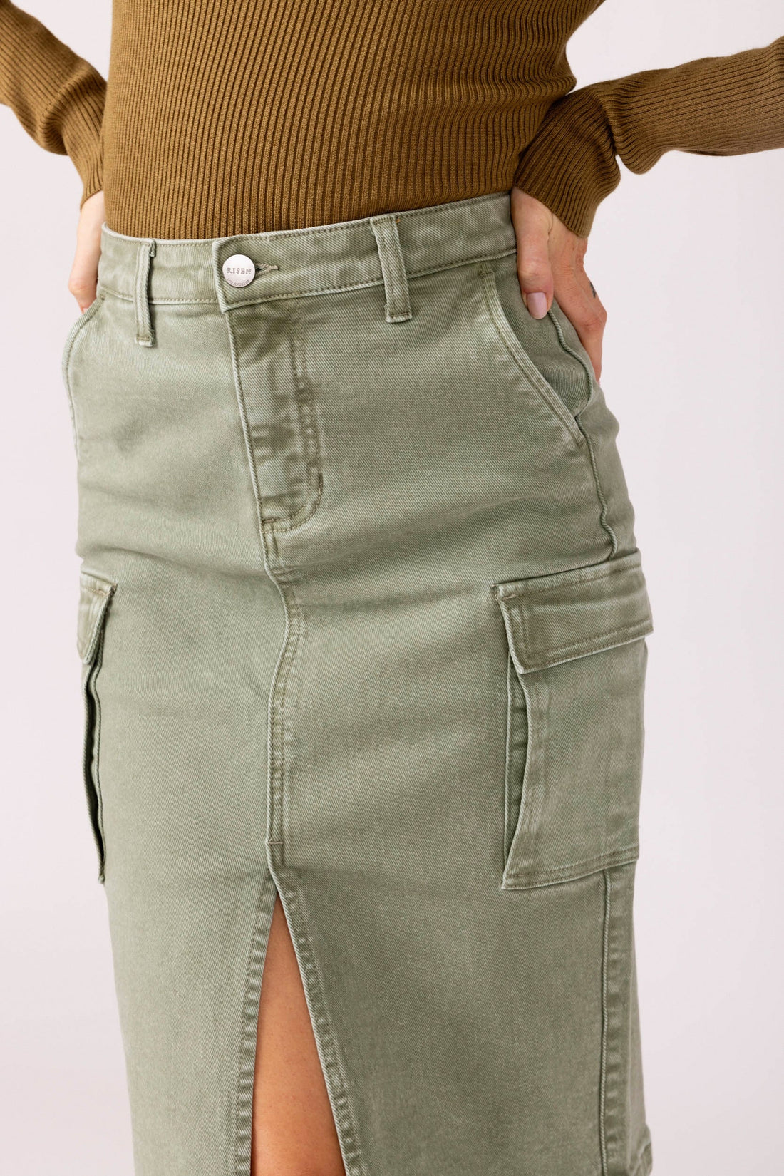 Kendall Cargo Midi Skirt