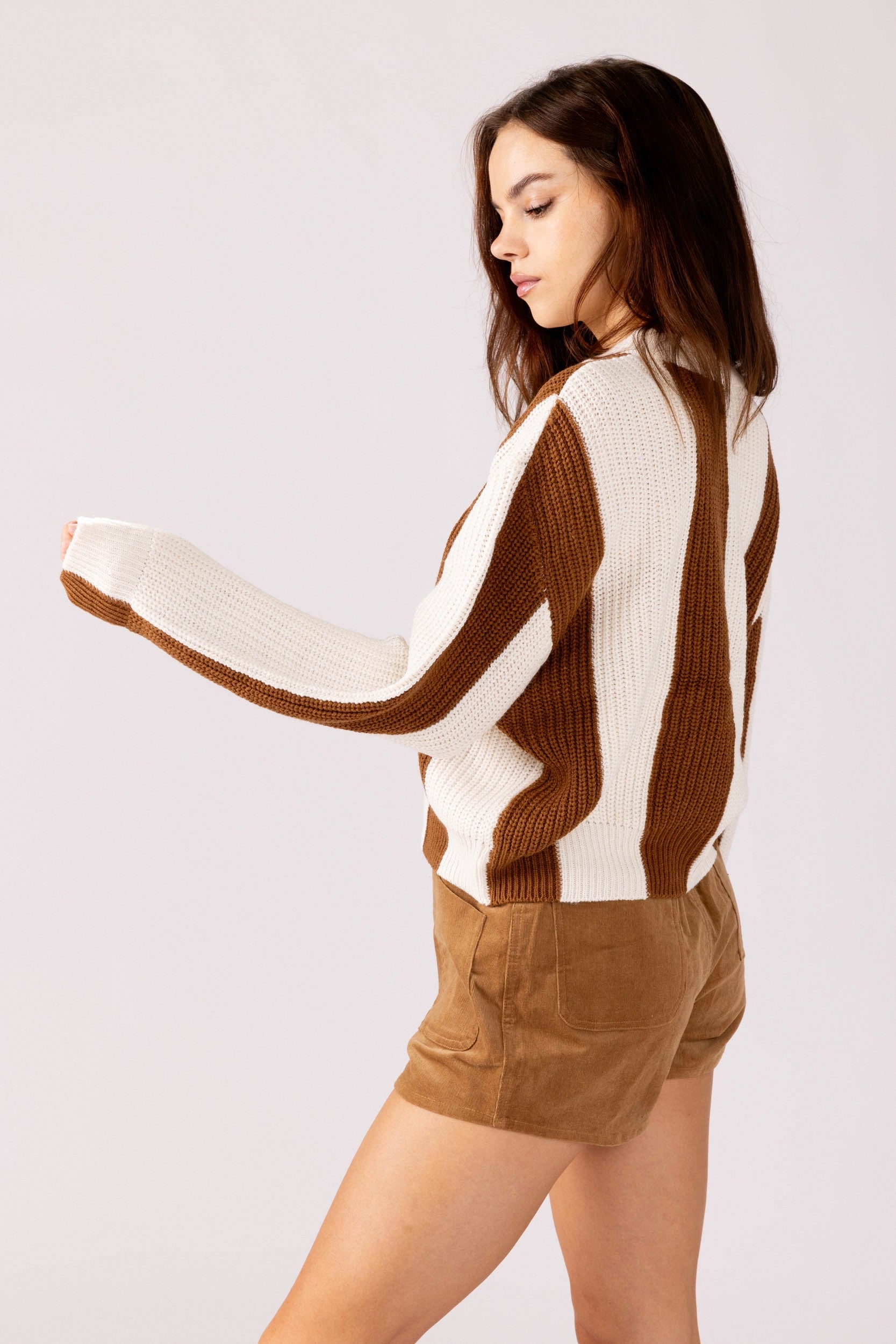 Danni Wide Stripe Sweater
