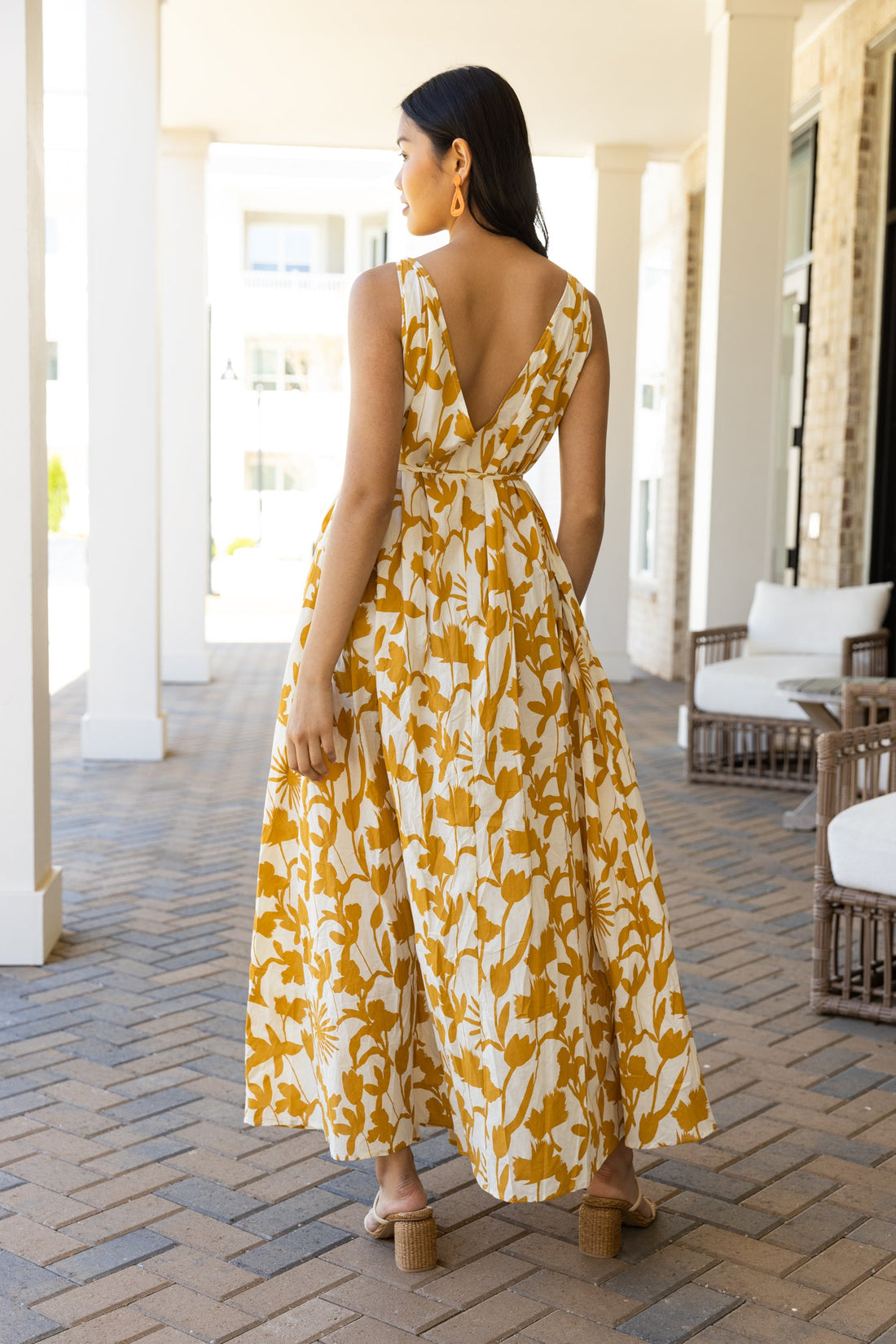Rue Floral Printed Maxi Dress