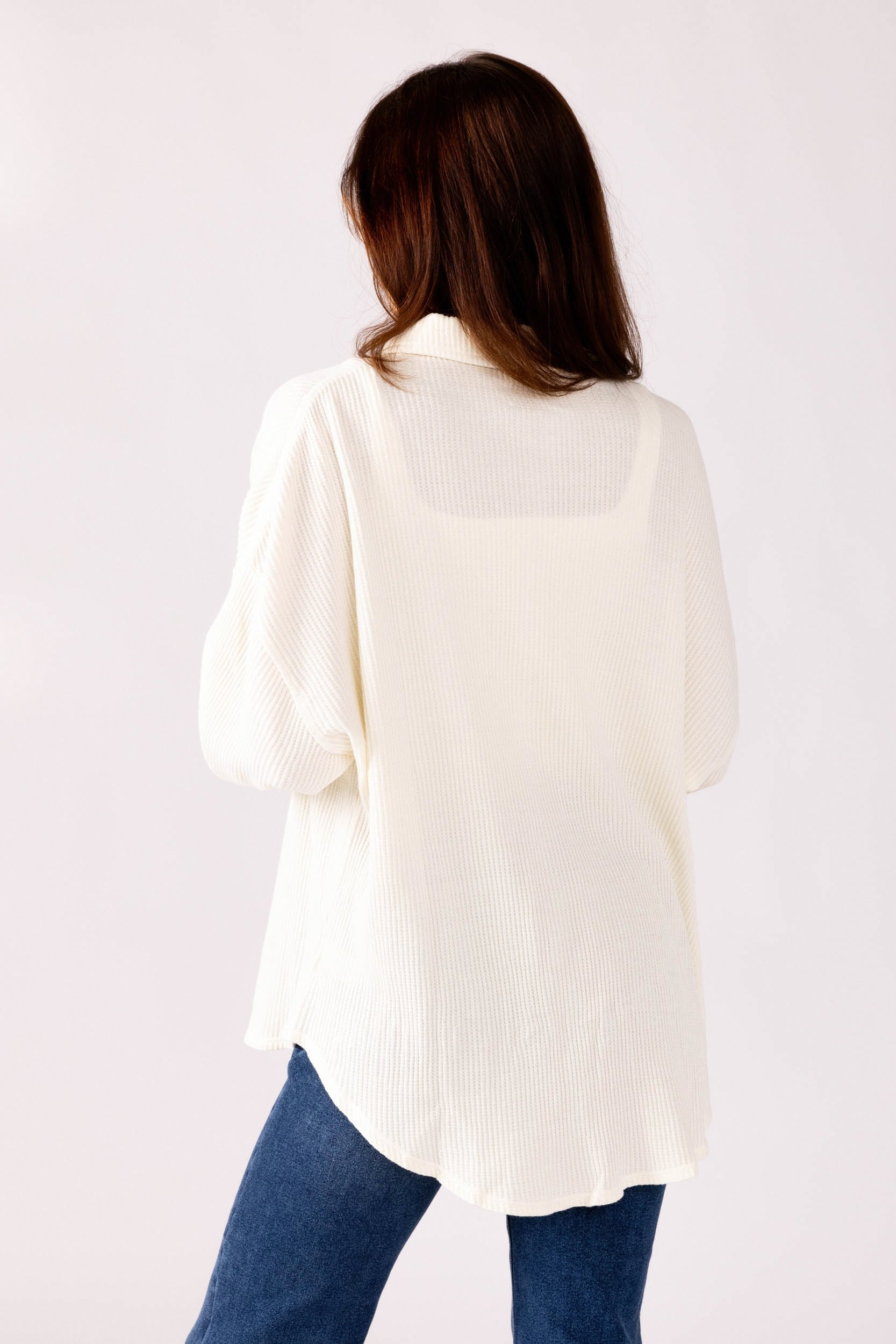 SALE - Maika Waffle Knit Shirt