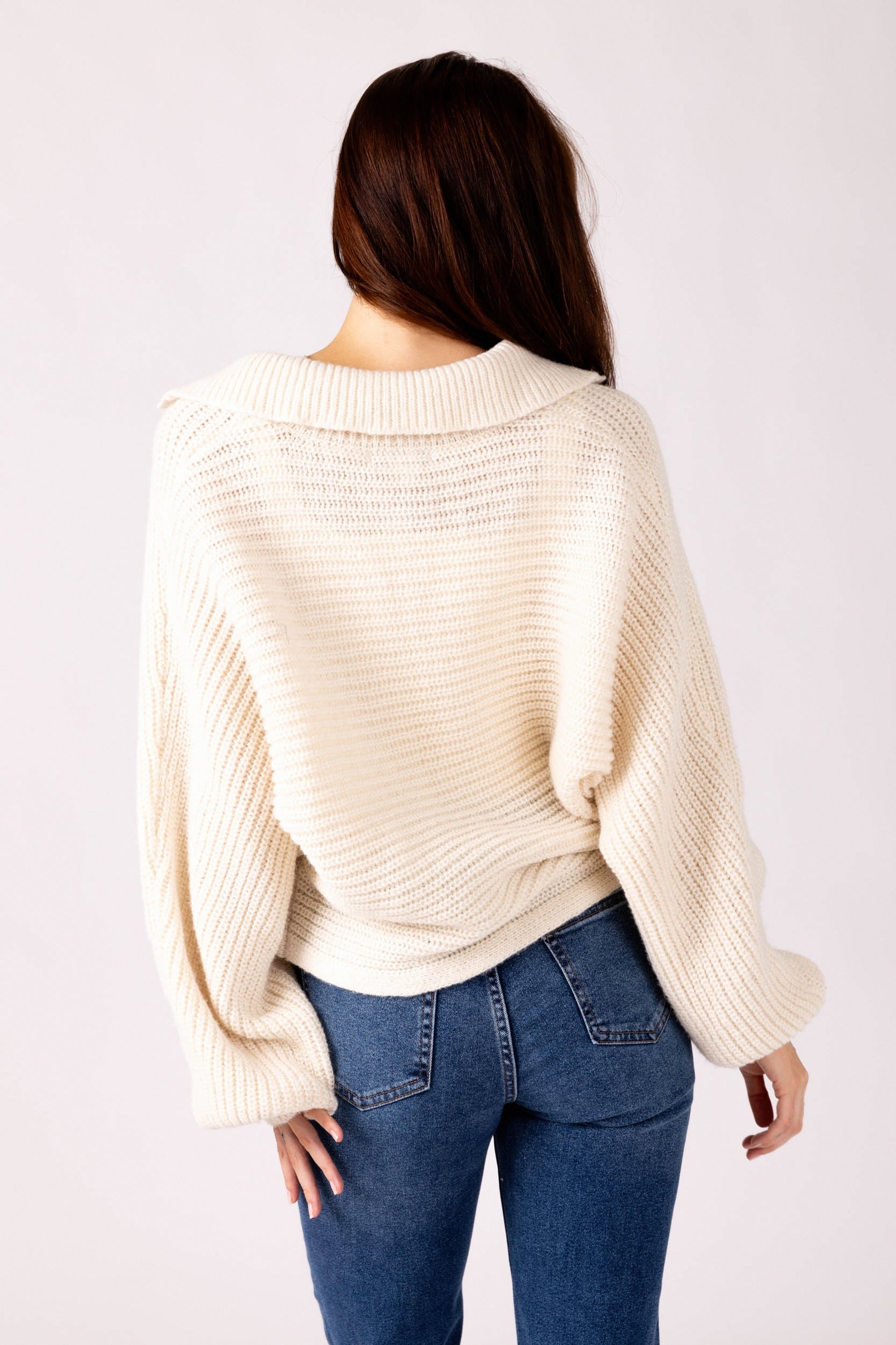 SALE - Lola Collared Pullover Sweater