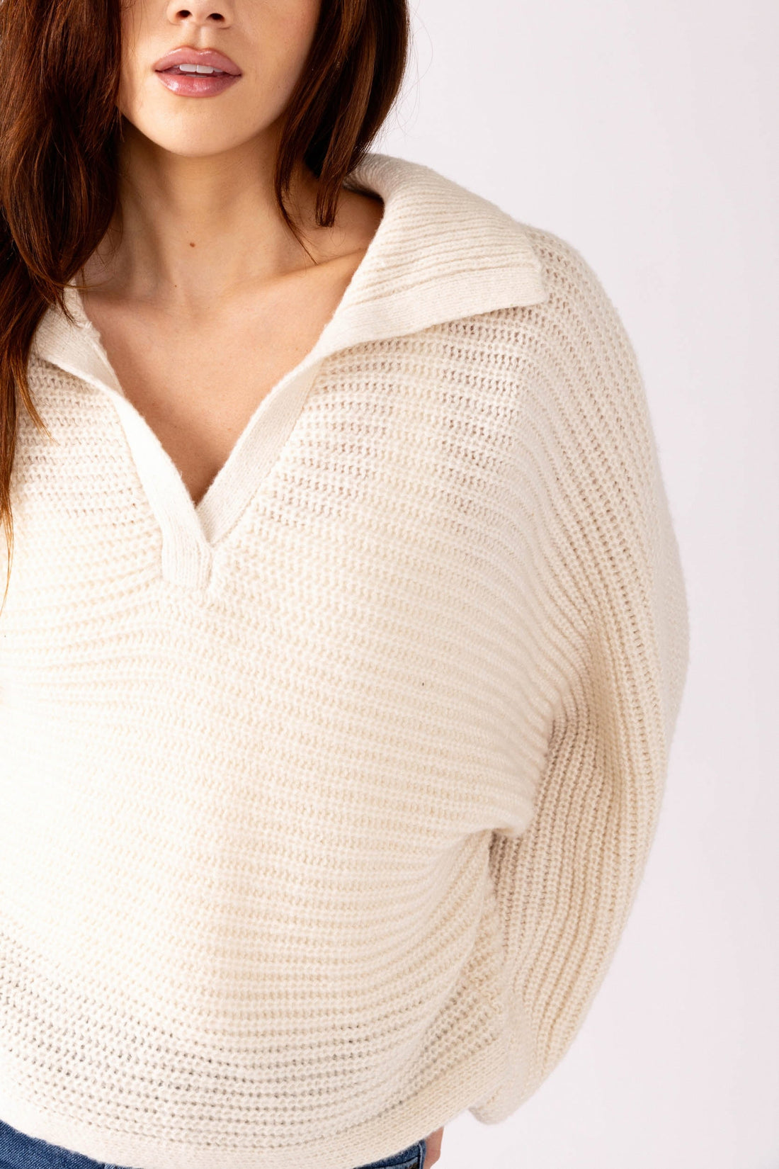 SALE - Lola Collared Pullover Sweater