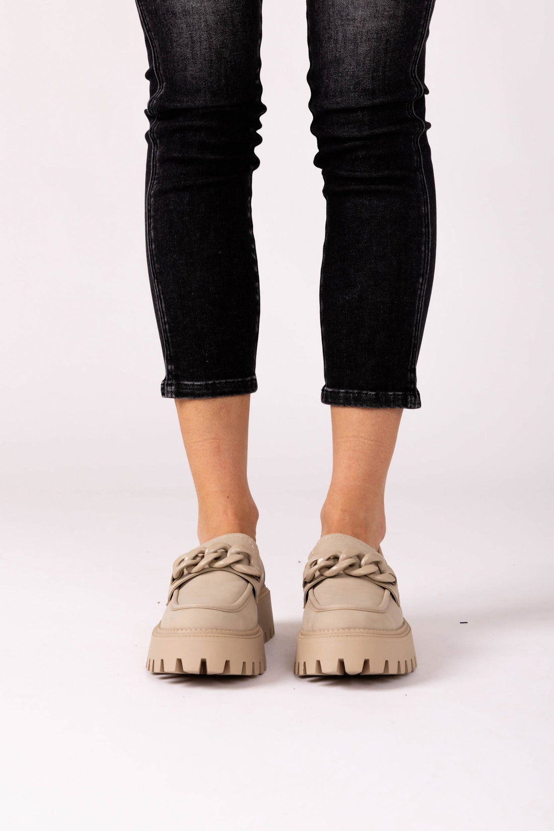 SALE - DV Larazzo Chain Platform Loafers