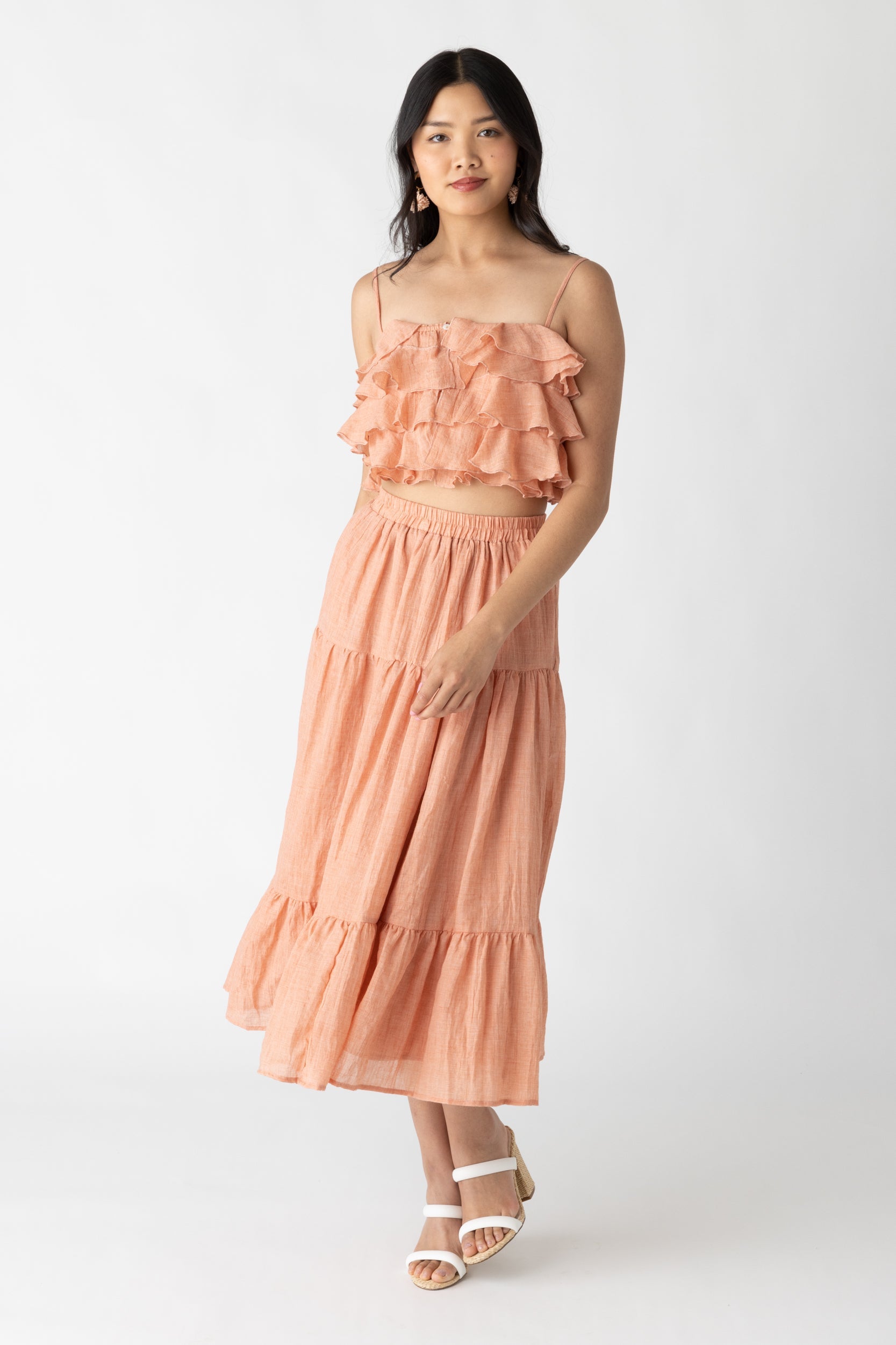 Ivy Tiered Maxi Skirt