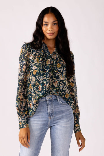 SALE - Miriam Floral Blouse