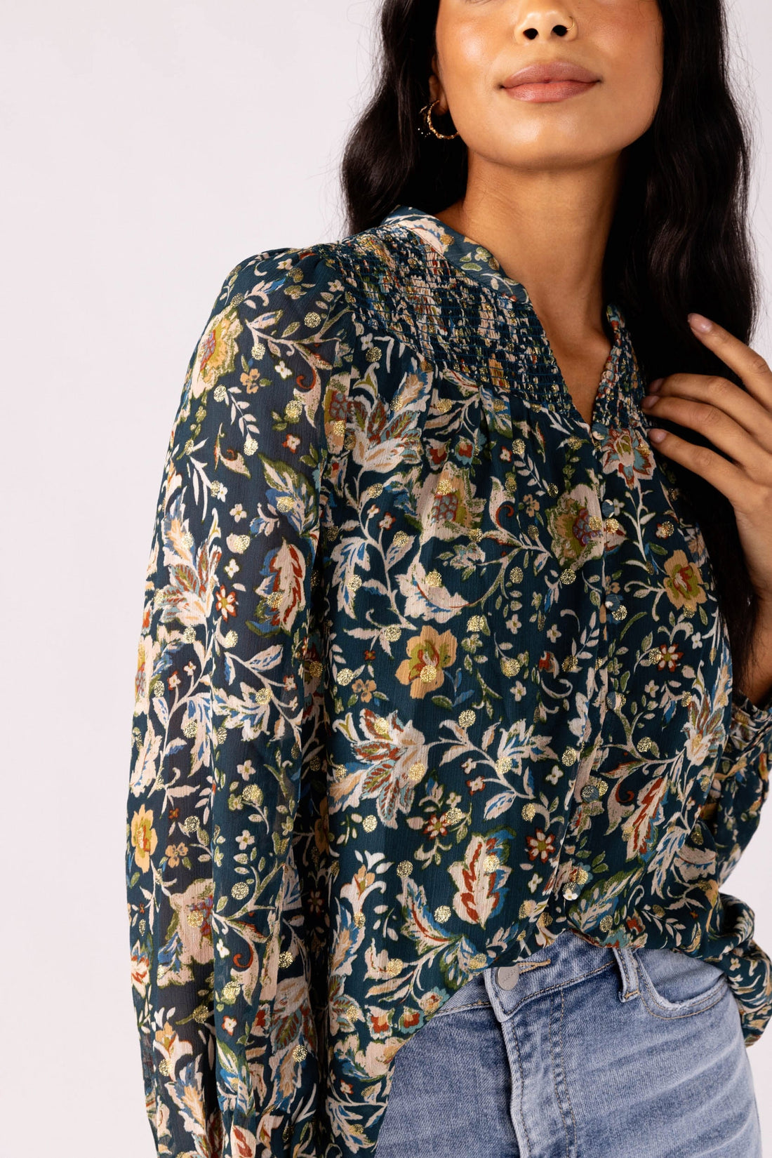 SALE - Miriam Floral Blouse