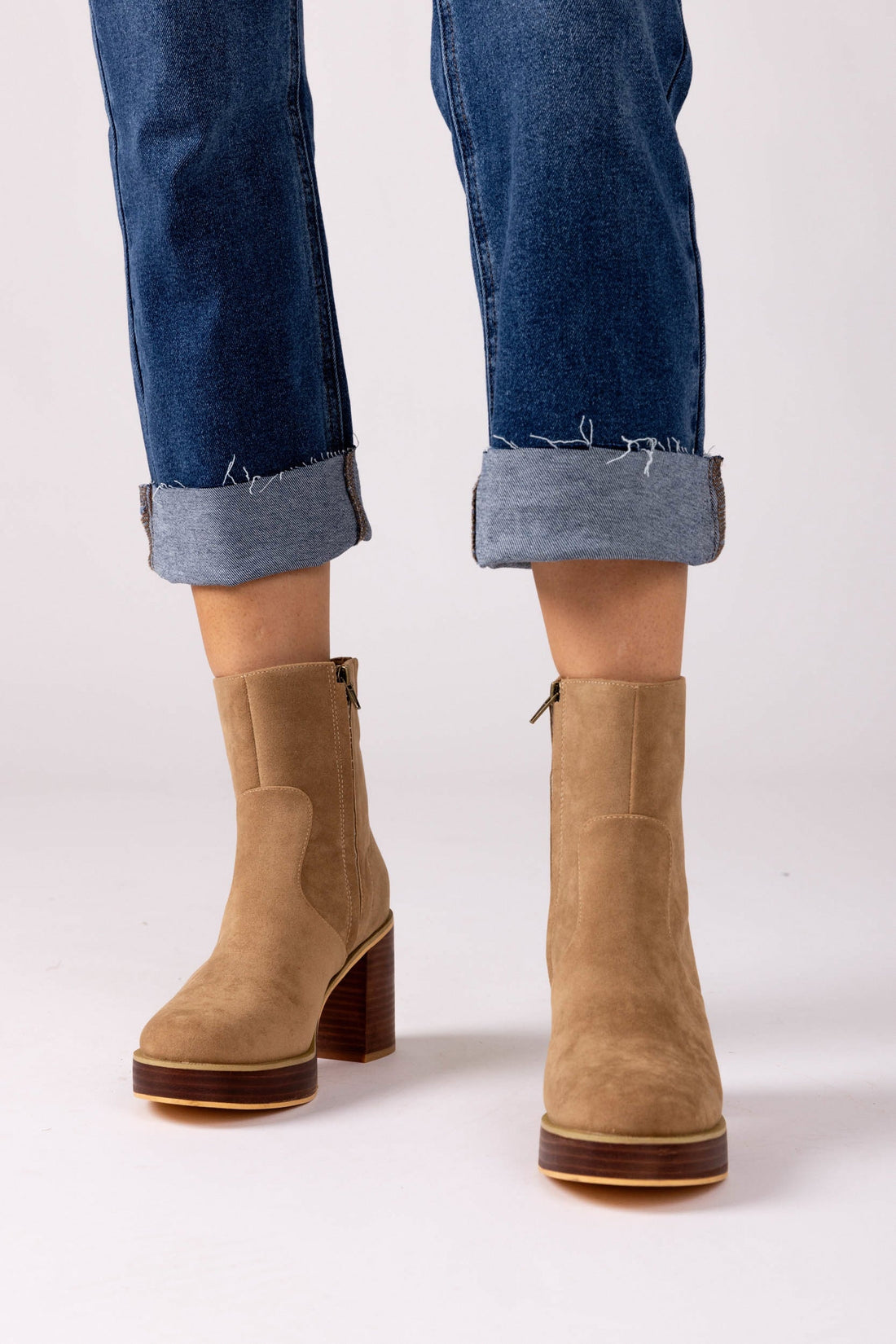 SALE - Alexandra Platform Ankle Boots