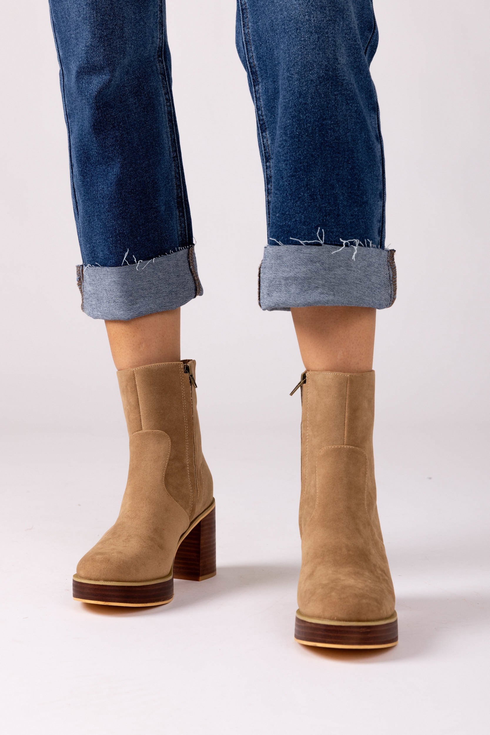 SALE - Alexandra Platform Ankle Boots