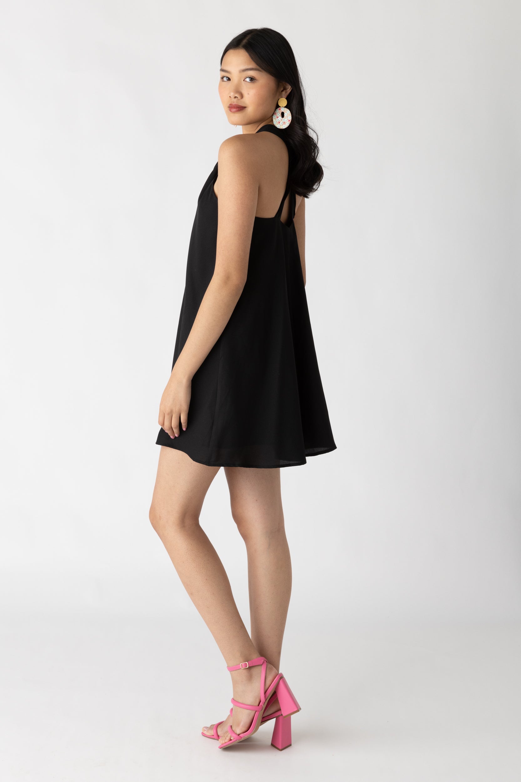 SALE - Kassidy Cross Front Mini Dress