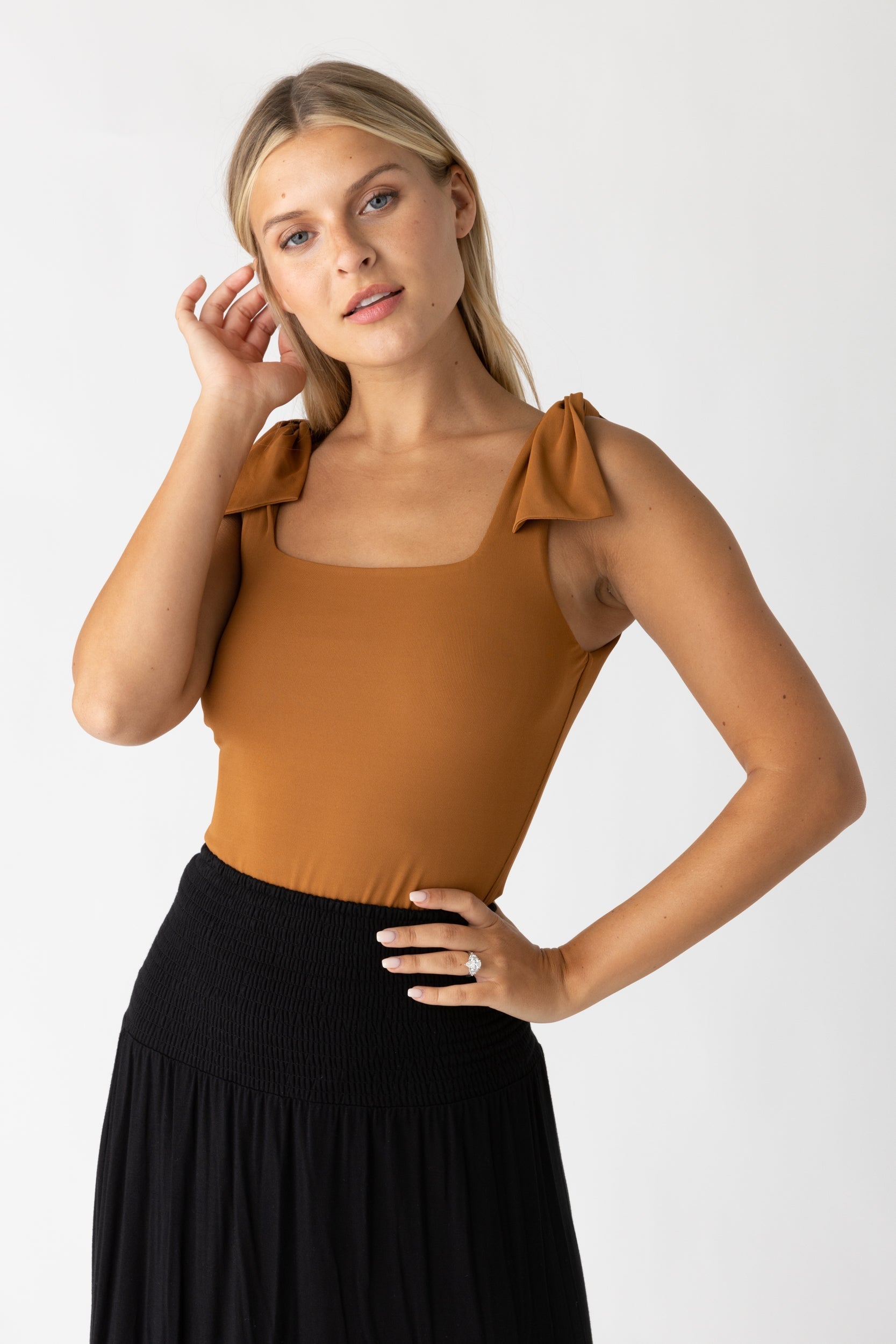 SALE - Gloria Bow Bodysuit