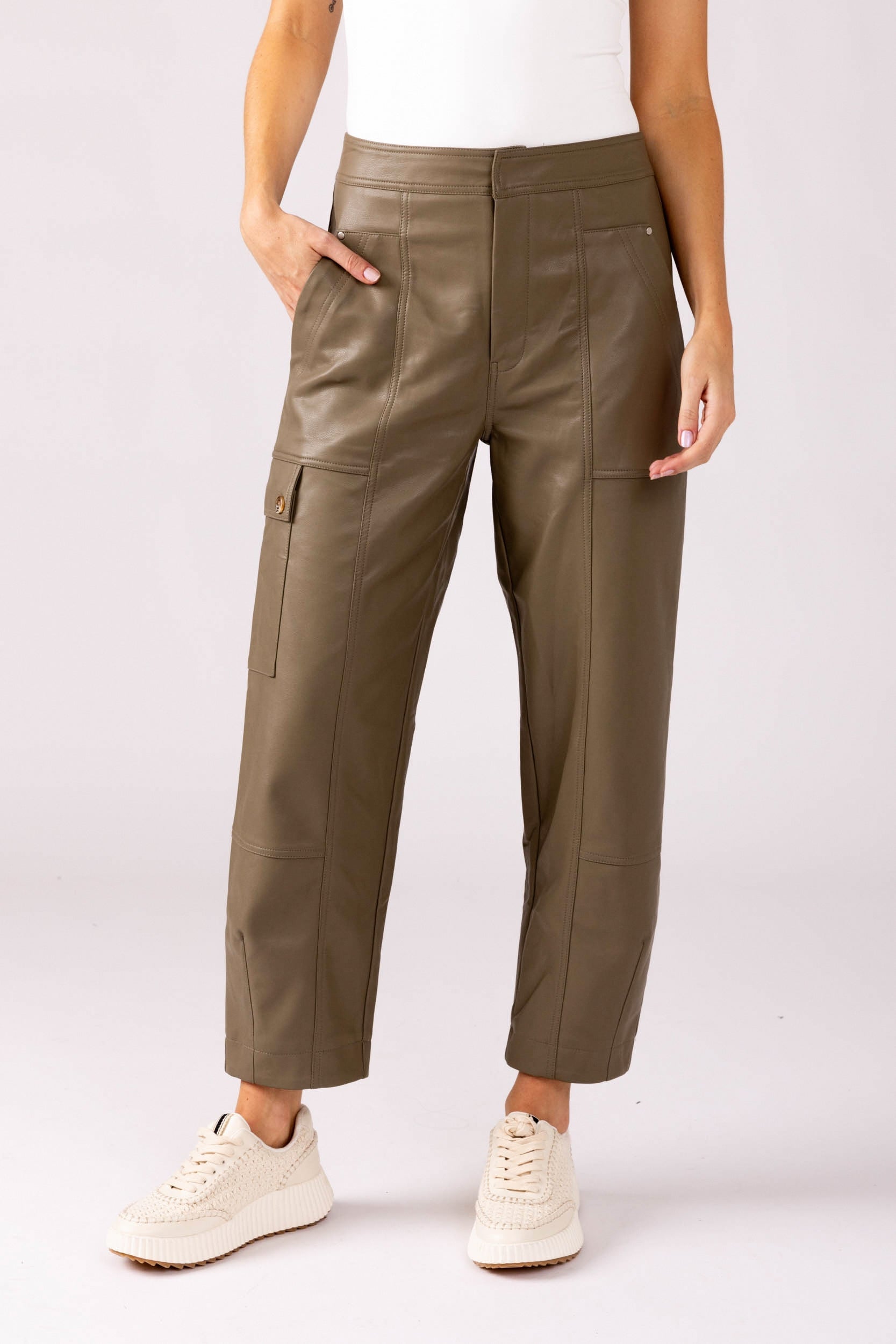 SALE - Vanessa Faux Leather Pants