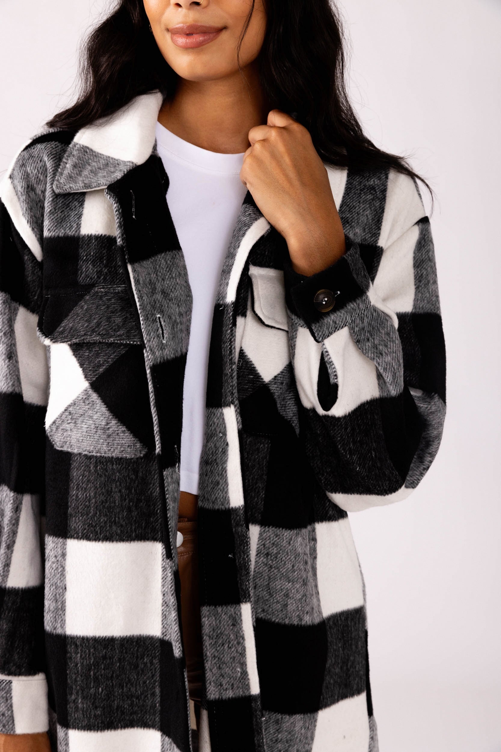 SALE - Ainsley Plaid Shacket