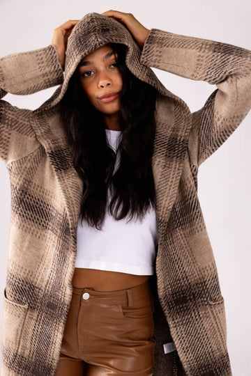 SALE - Ada Hooded Overcoat