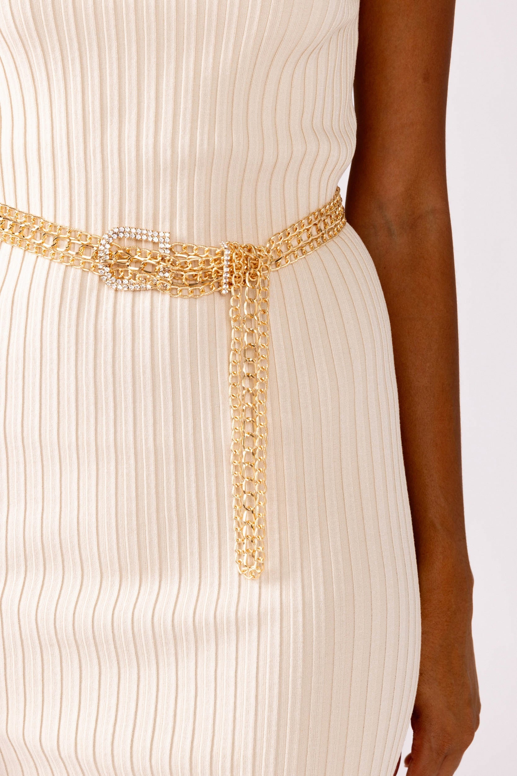 Bella Gold Chain Belt
