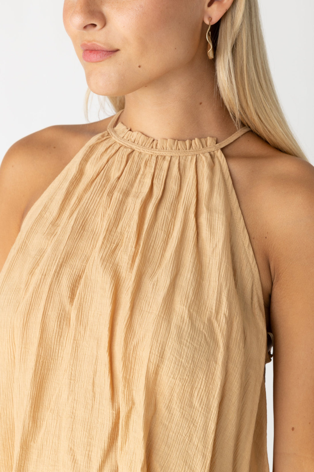 SALE - Holly Crinkle Halter Top