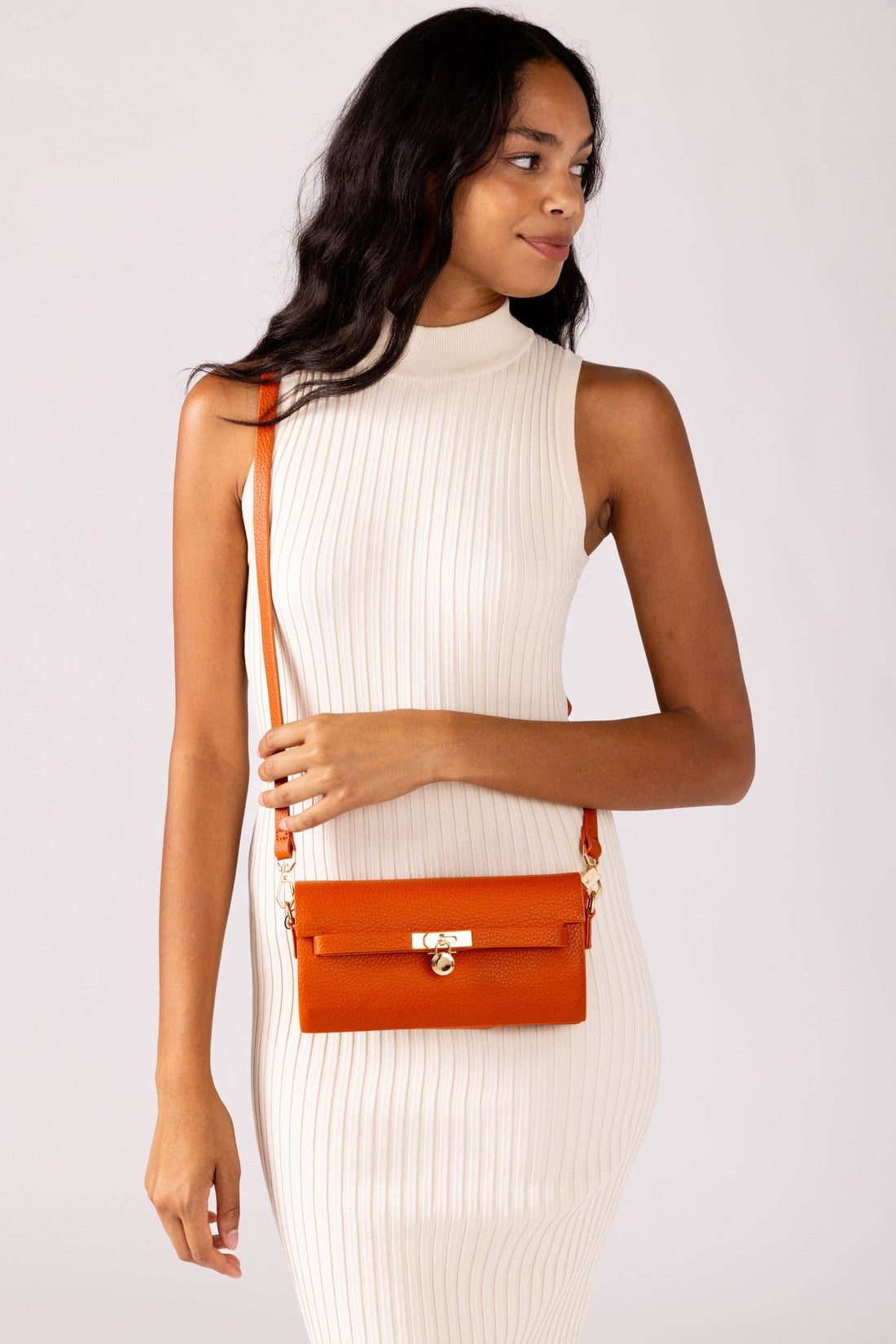 Kendall Vegan Leather Shoulder Bag
