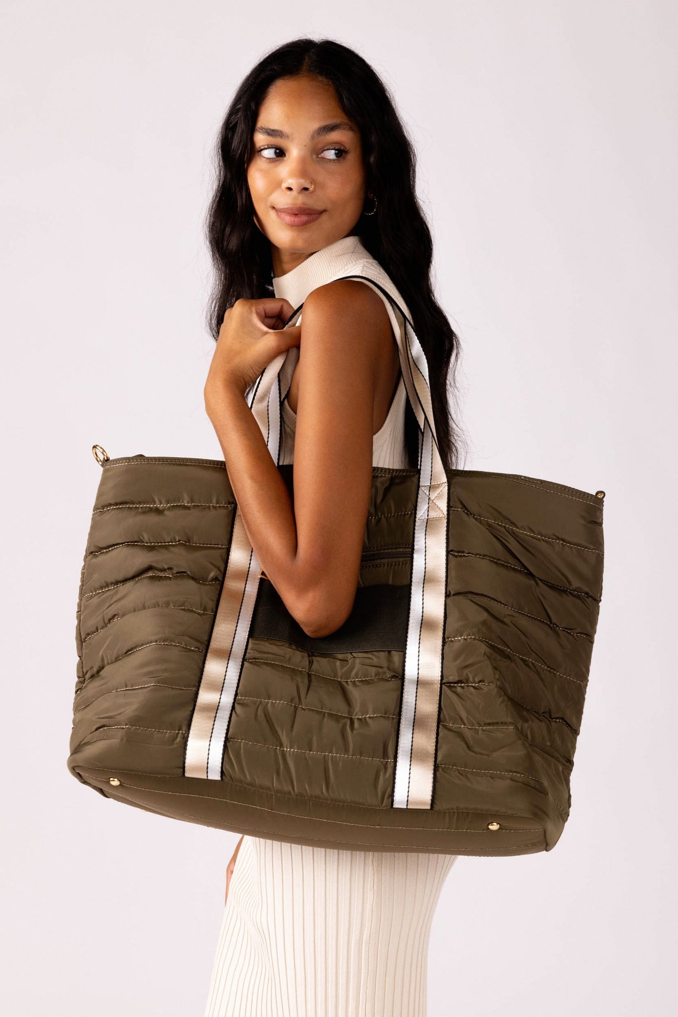 Nikki Quilted Tote
