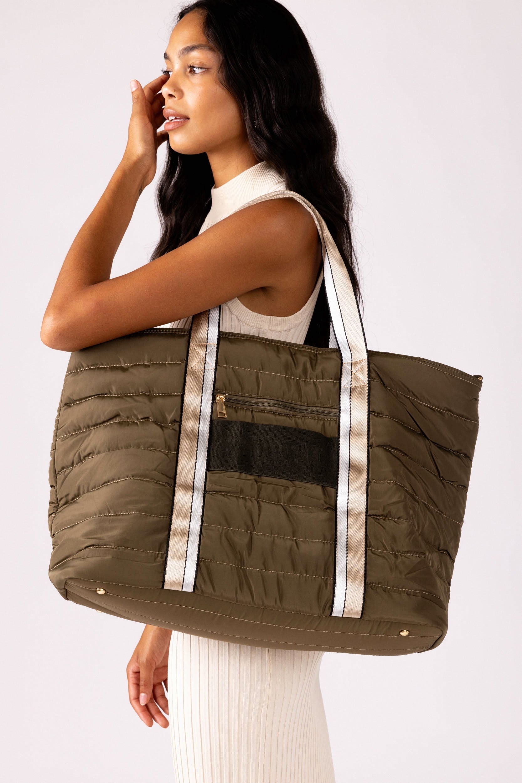 Nikki Quilted Tote
