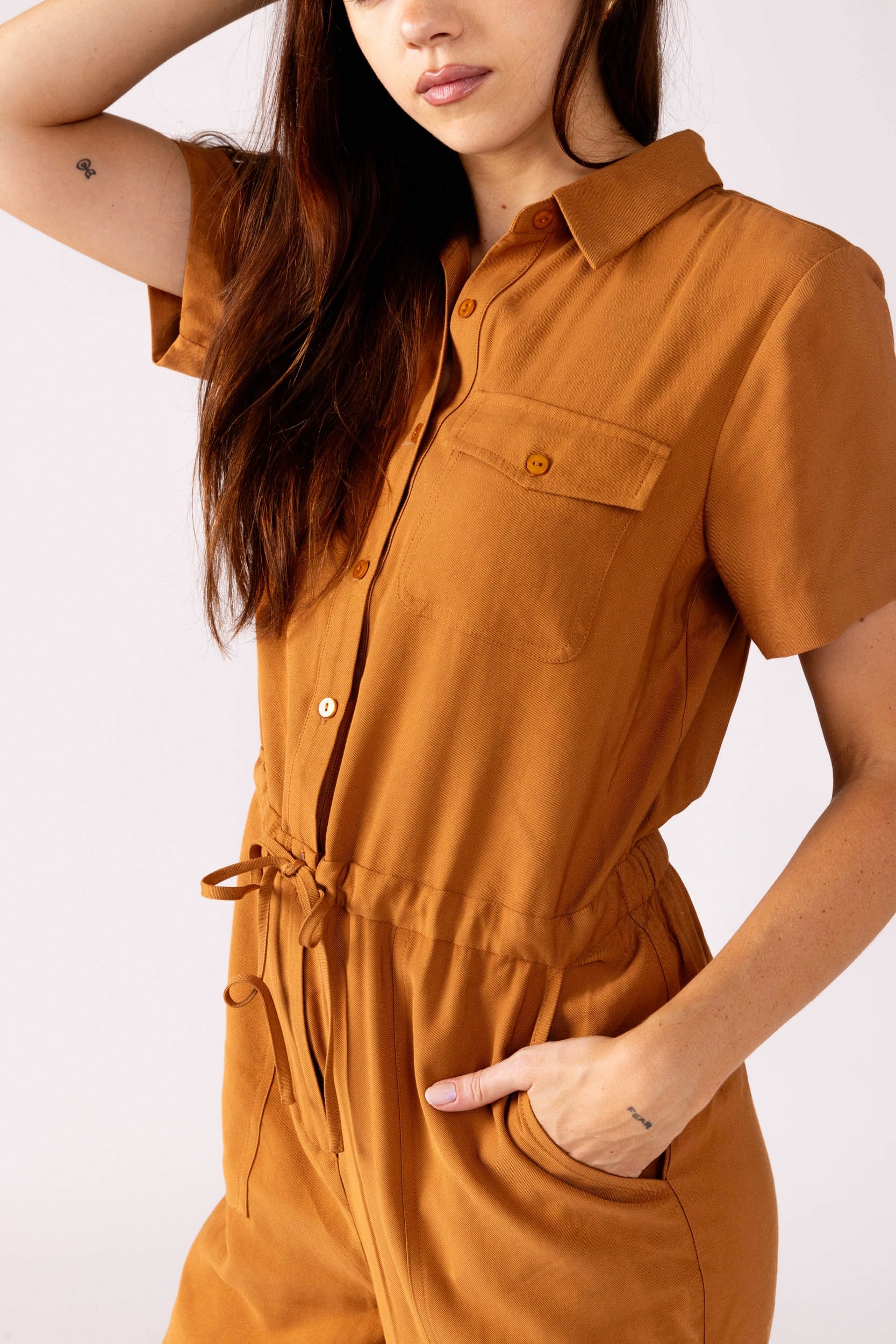 SALE - Claire Utility Jumpsuit