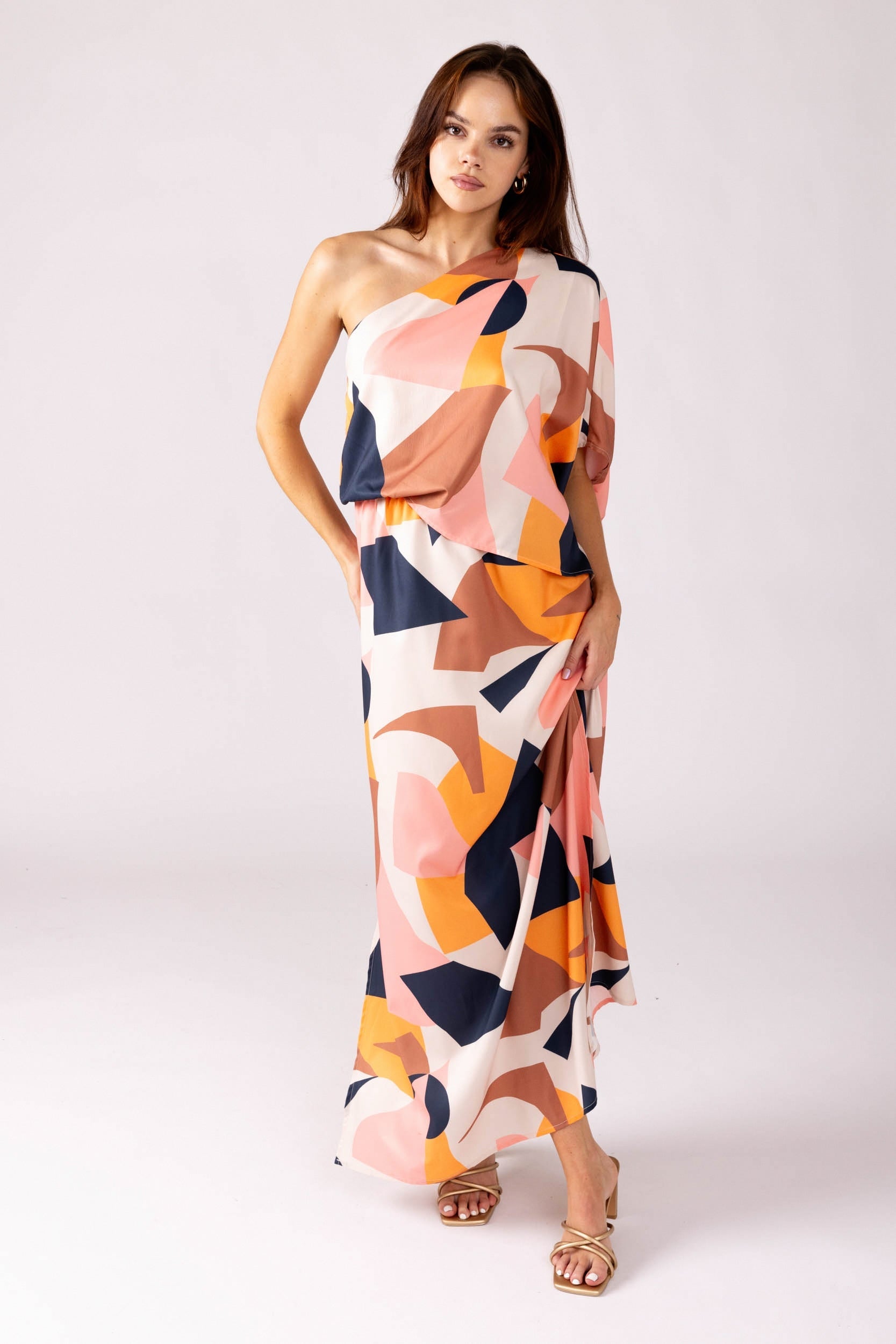 Cassidy One Shoulder Dress