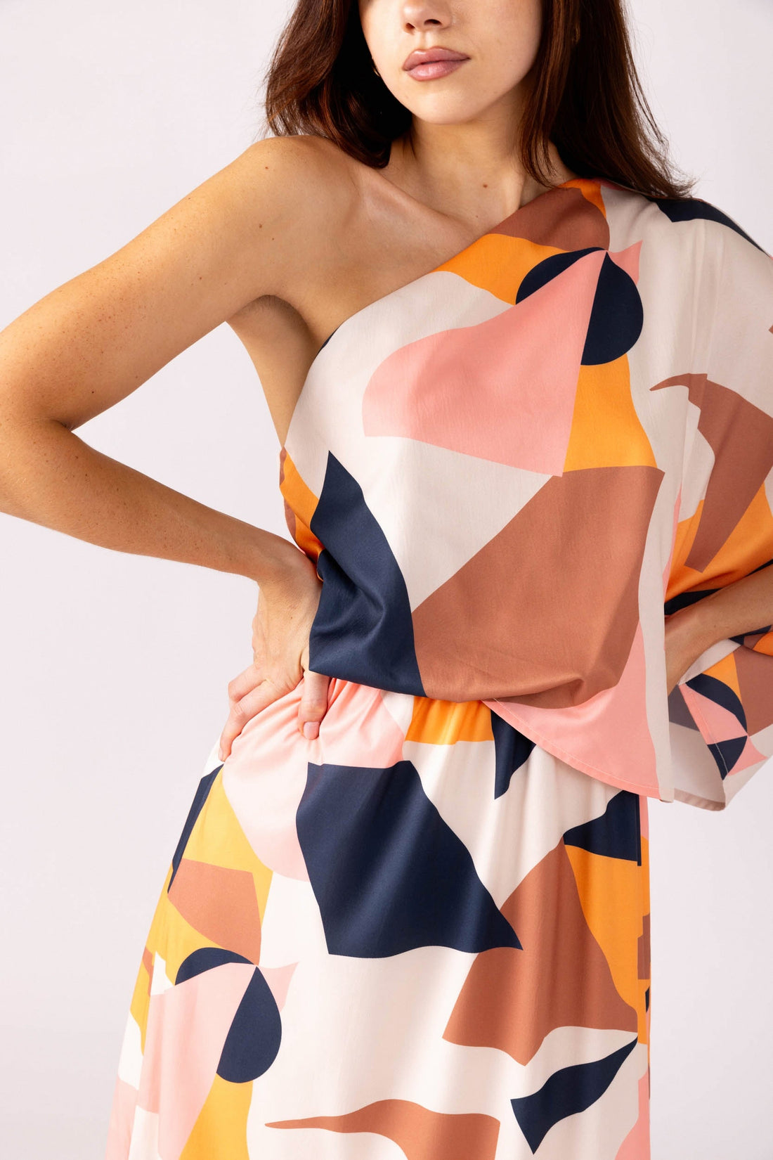 Cassidy One Shoulder Dress