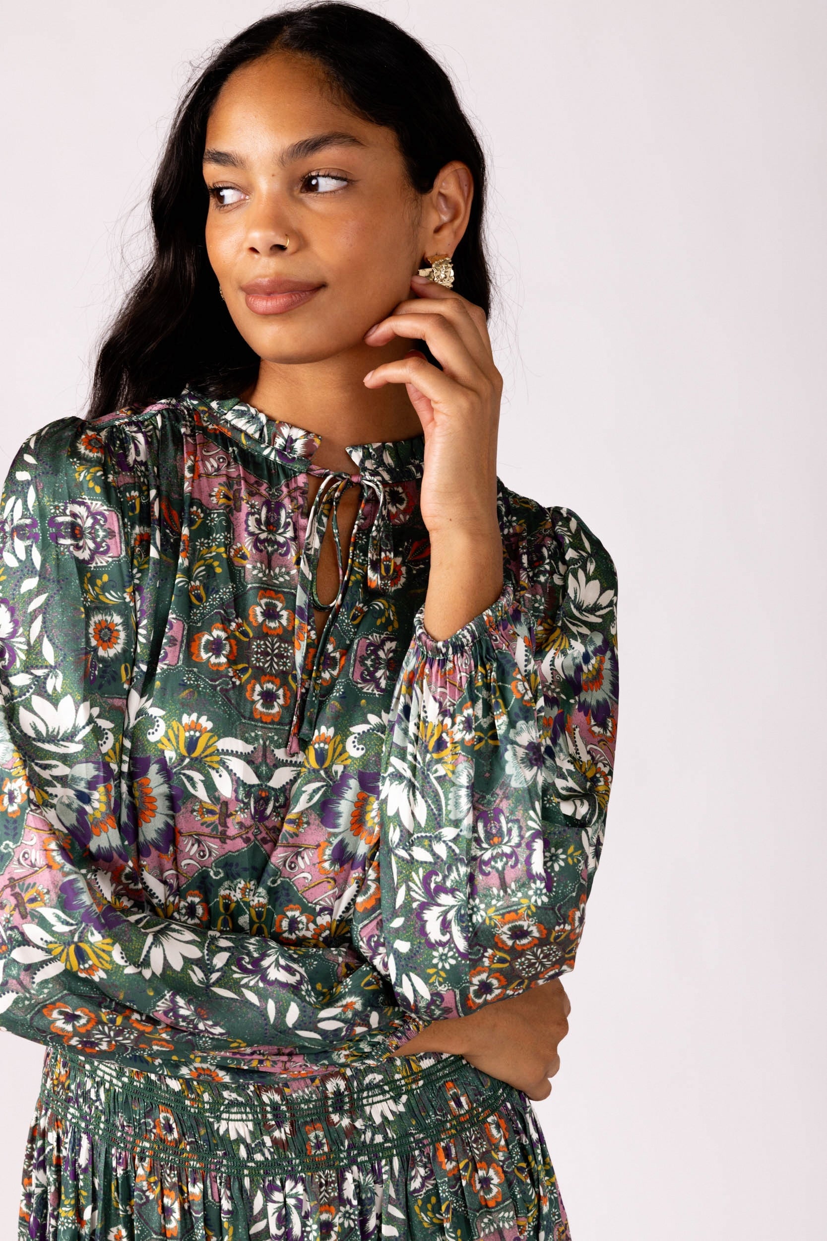 Jenna Paisley Mini Dress