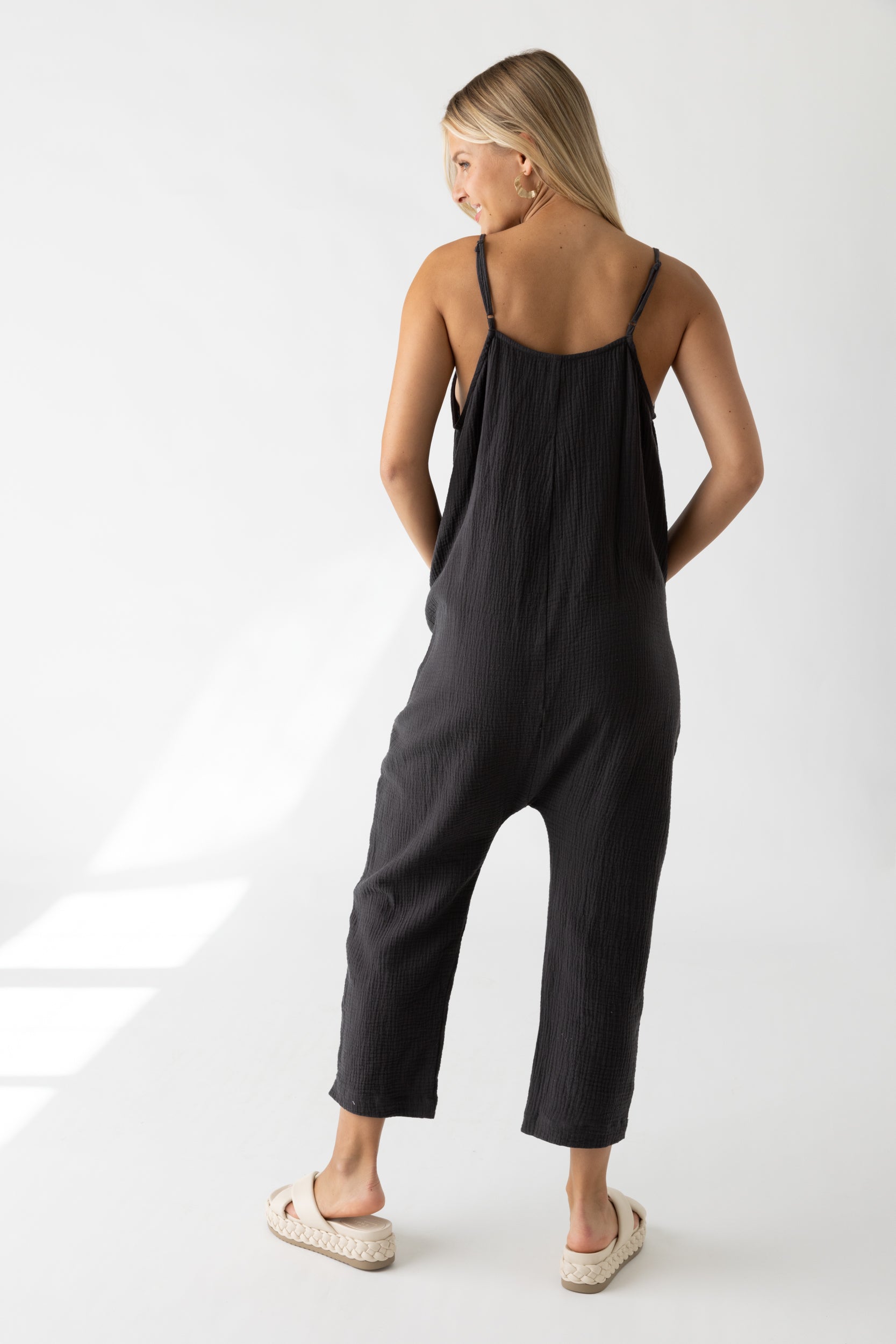 SALE - Cruz Gauze Jumpsuit