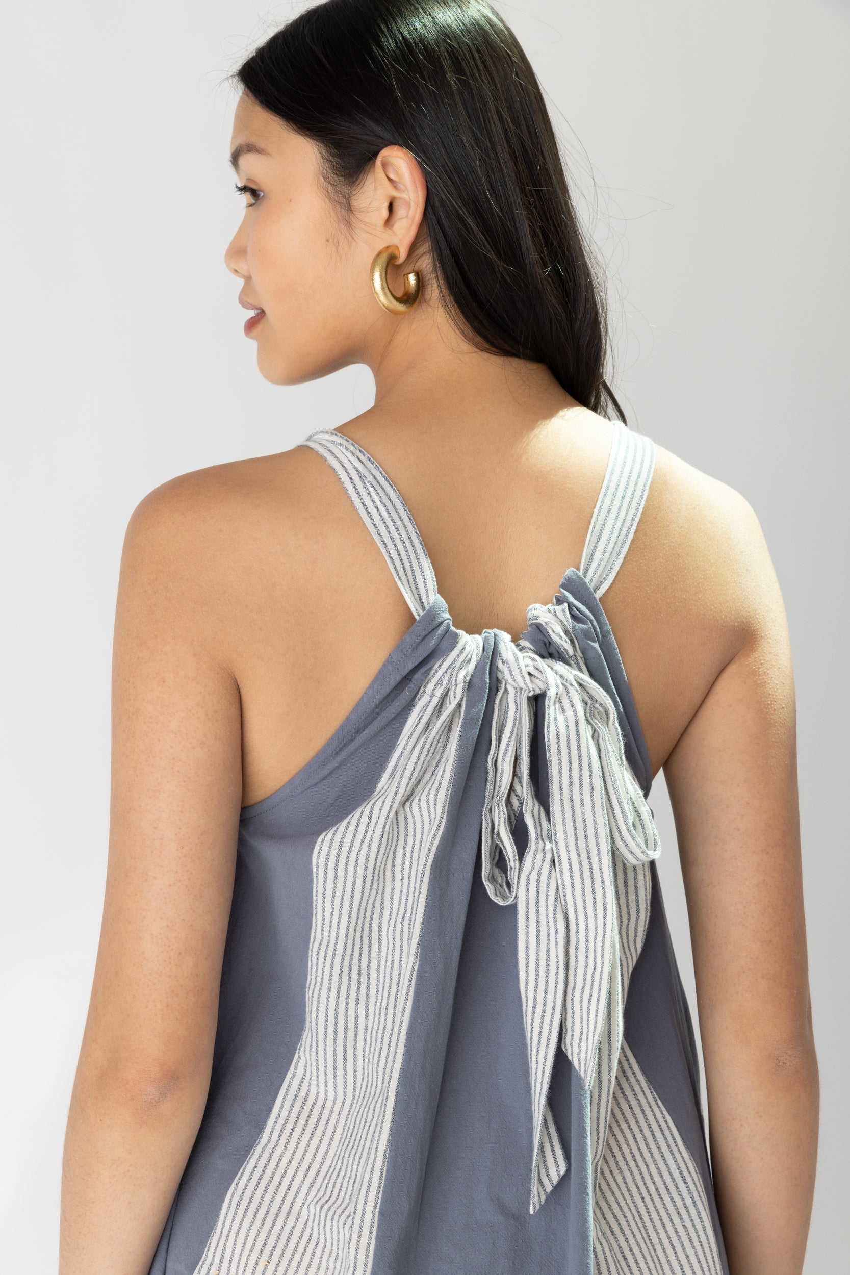 SALE - Lilia Striped Midi Dress