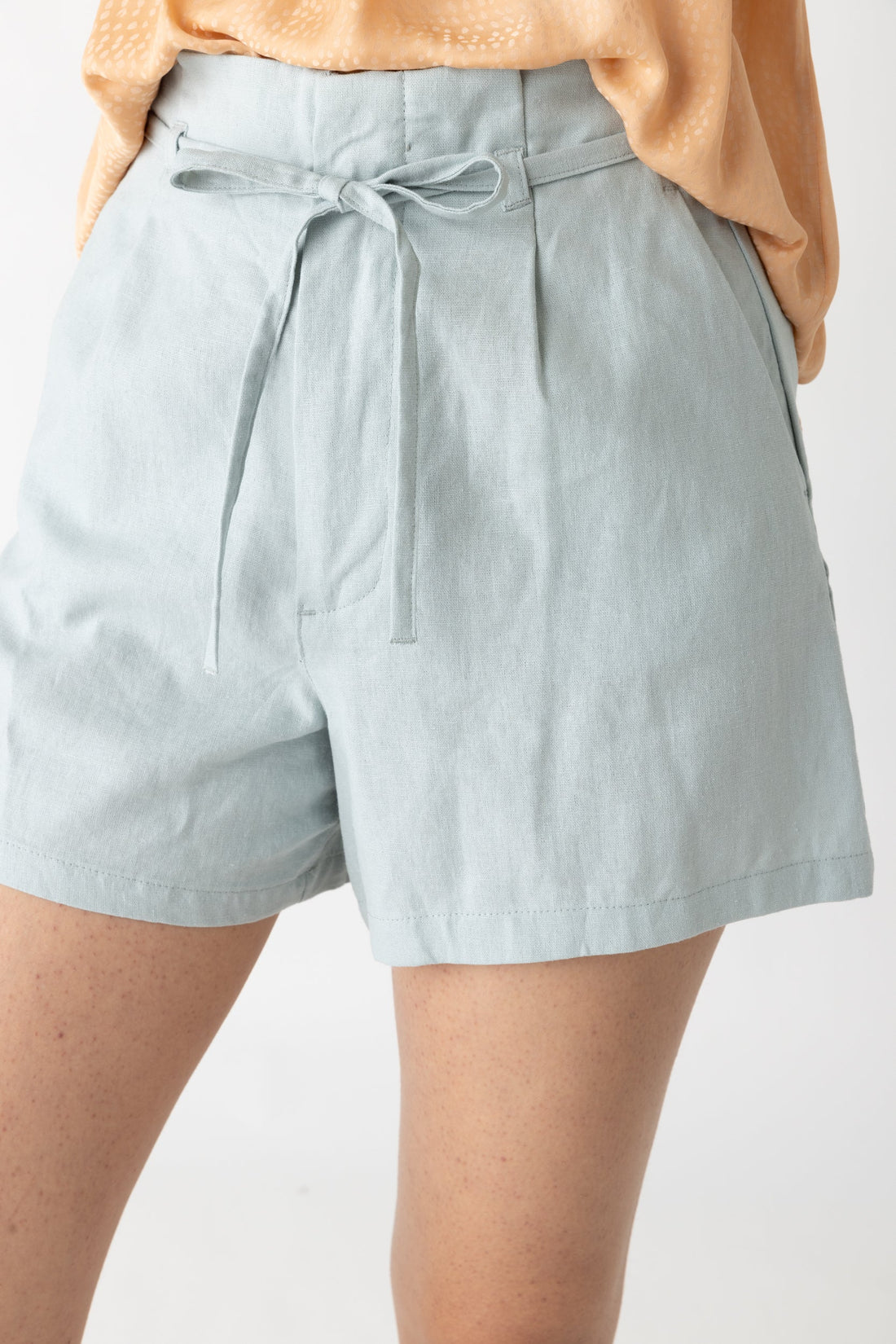 Beverly Pleated Tie Waist Shorts