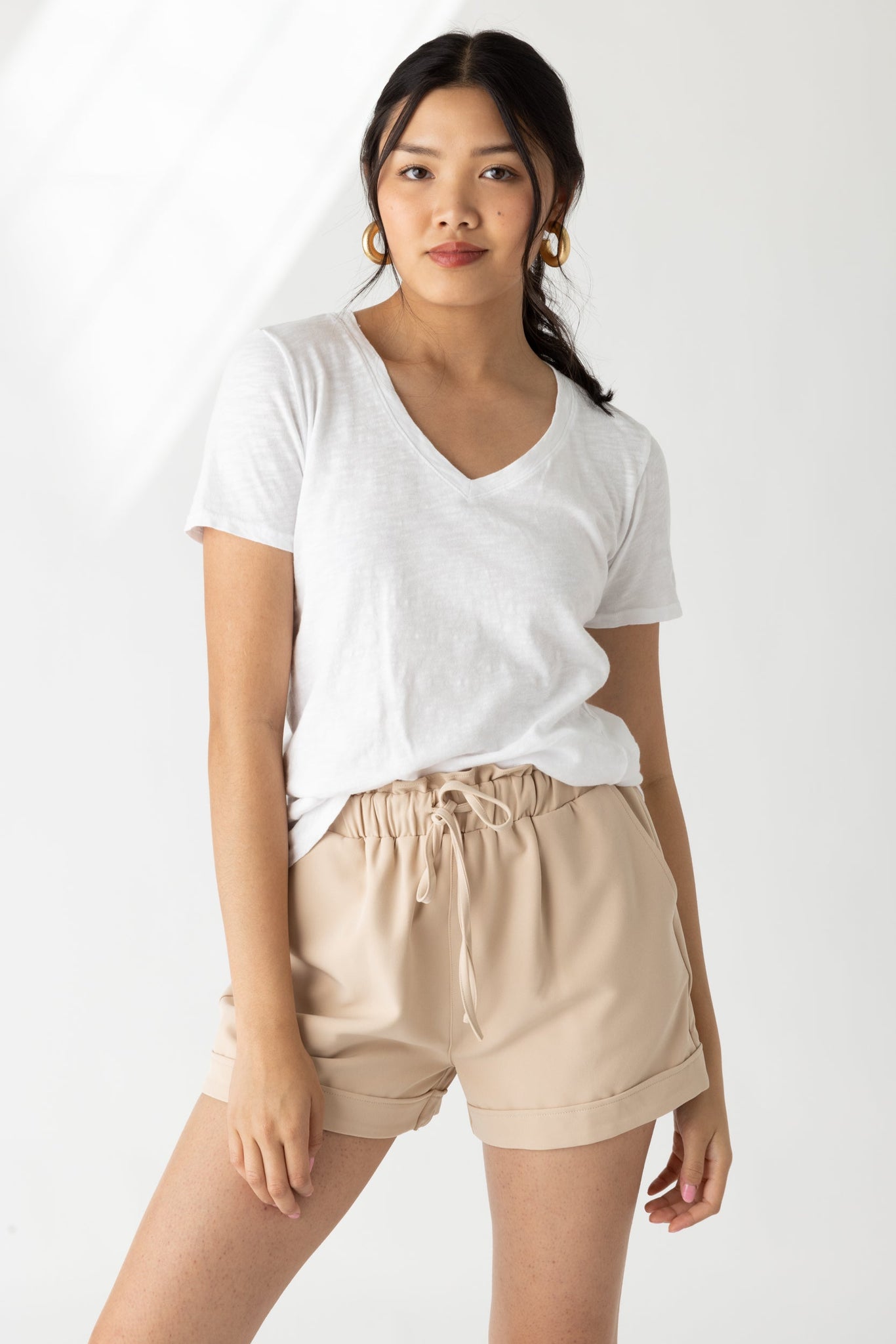 Giselle Raw Edge Tee