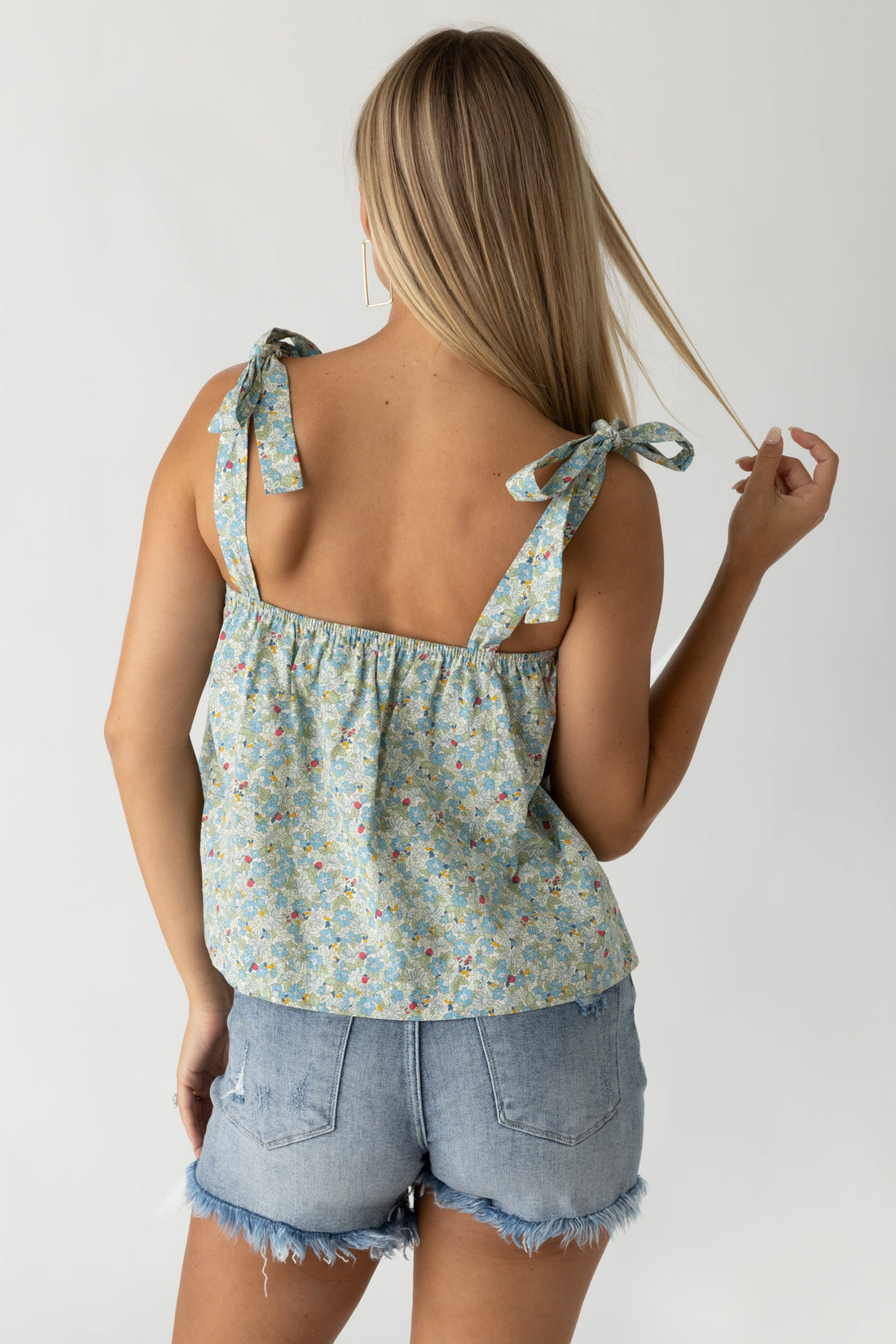 SALE - Alex Floral Tie Strap Cami