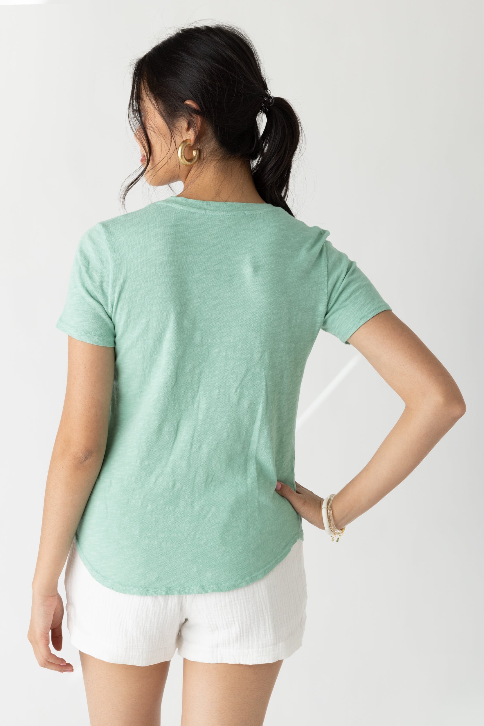 Giselle Raw Edge Tee