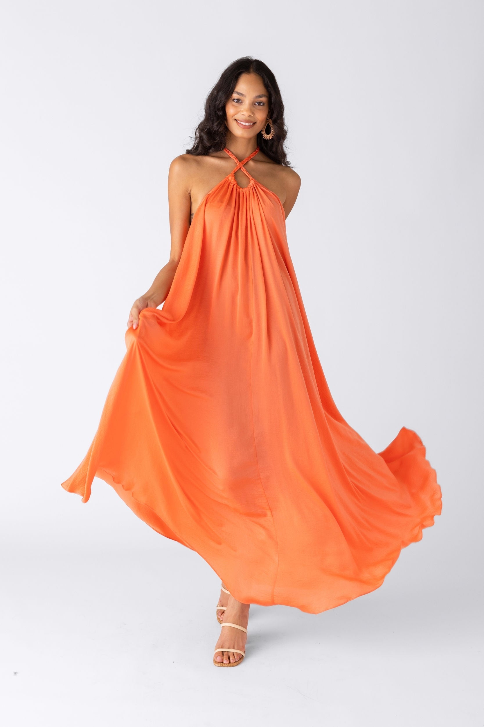 Briella Braided Detail Maxi Dress